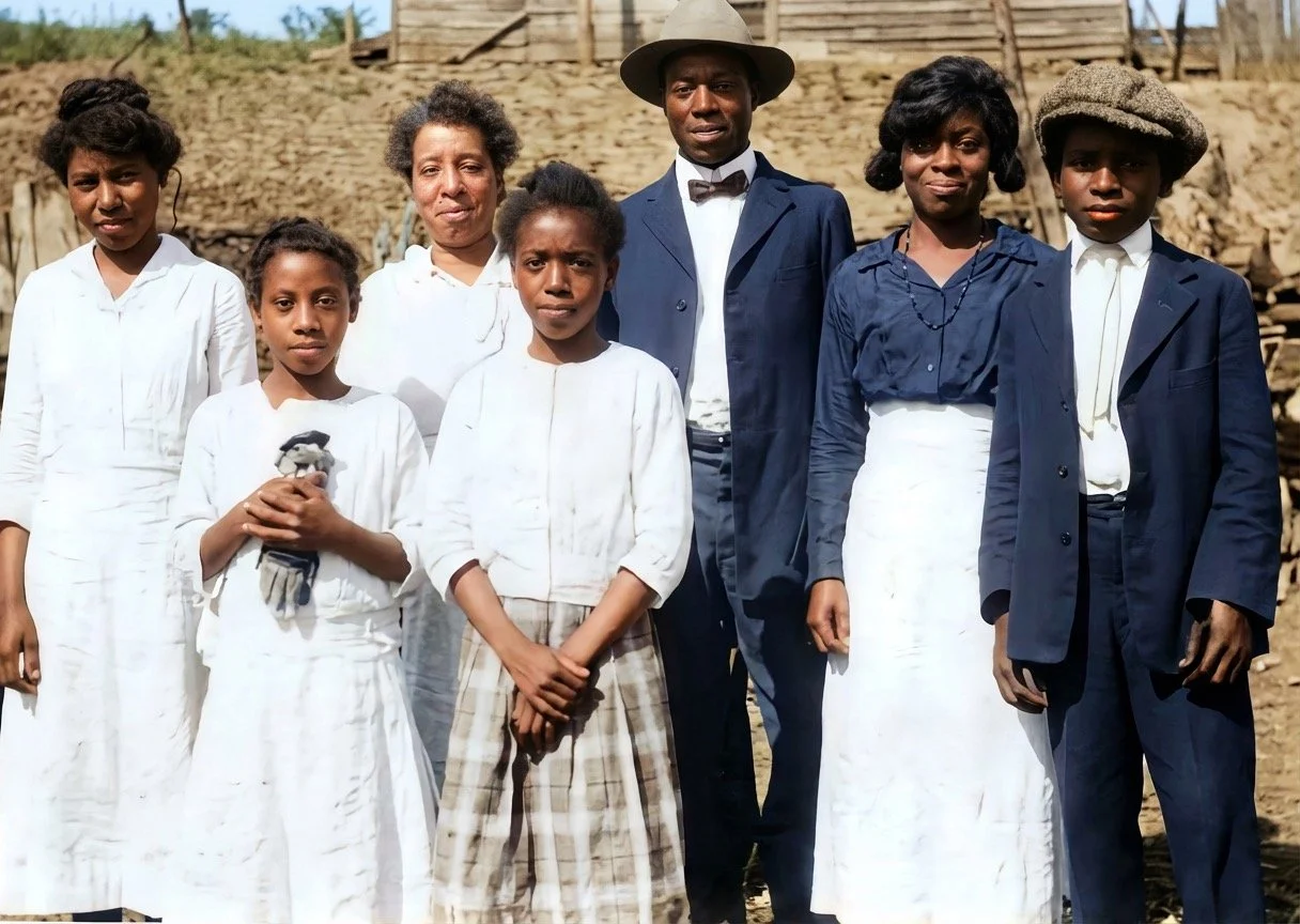 Susie Jemison, Ester Boyd, Tucker Boyd, Julia Boyd Sistrunk, Adella Boyd Smith, Elma Boyd, Robert Boyd
