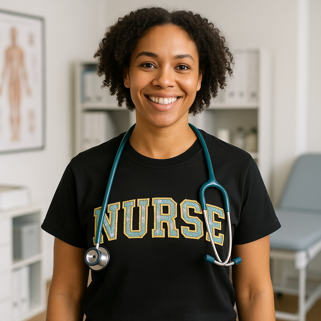 Nurse Applique Shirt|Shirt for Nurses|Thank a Nurse|Nurse Appreciation