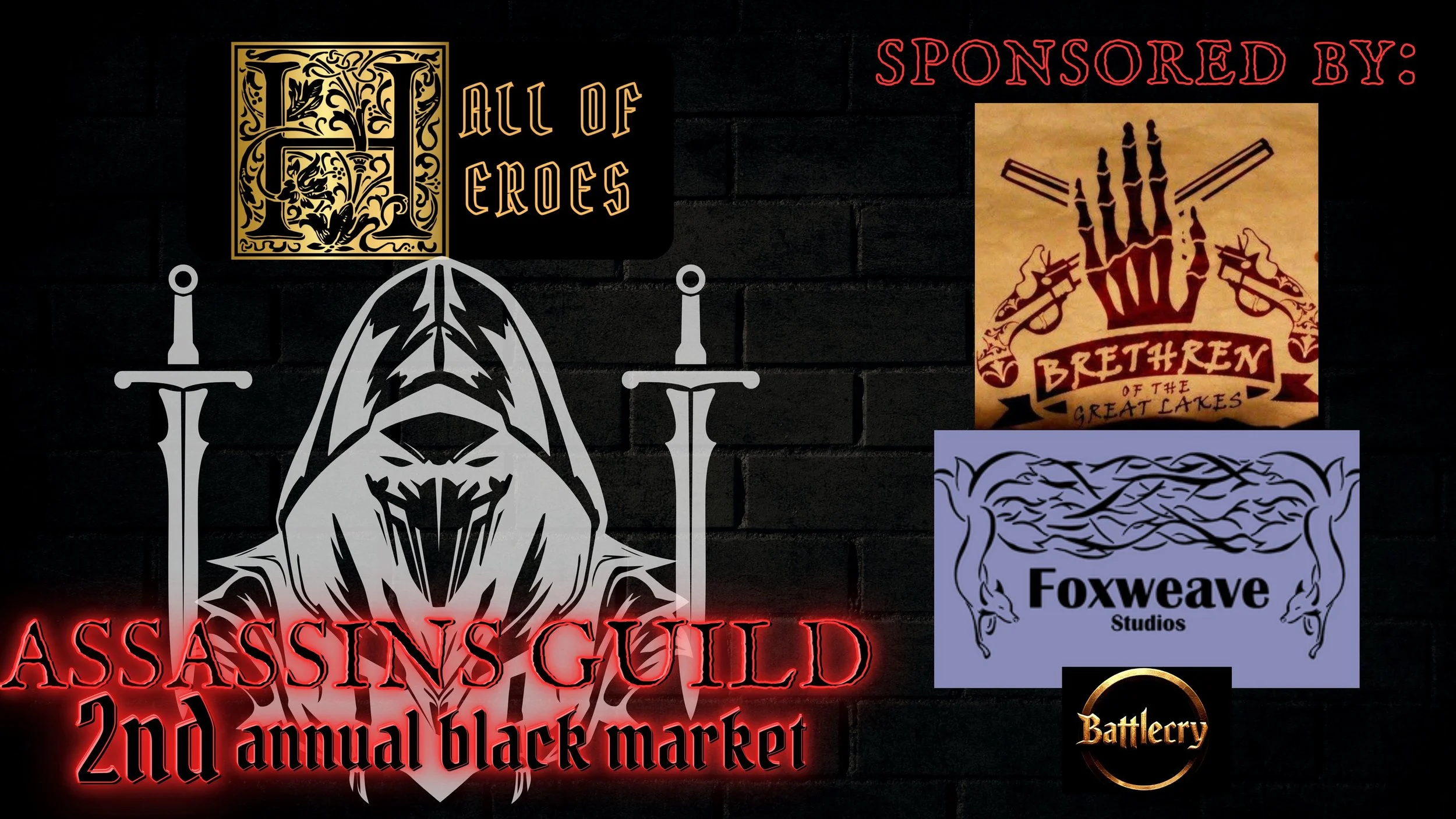2nd Annual Assassins Black Market