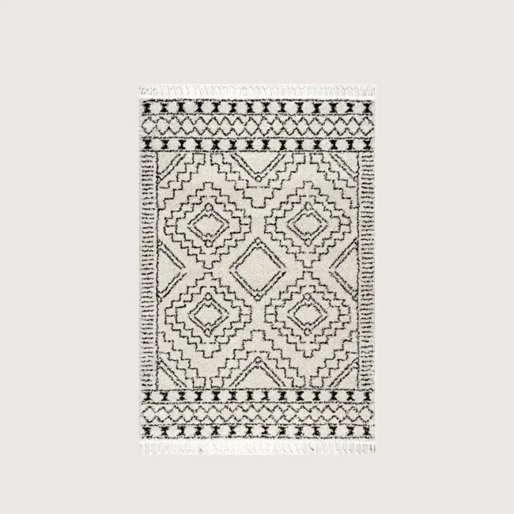 berber minimalist rug