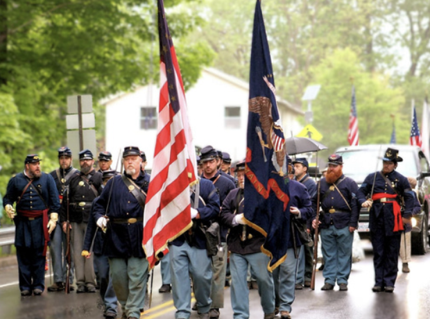 Company A, 3rd Maine Regiment Volunteer Infantry Reenactors