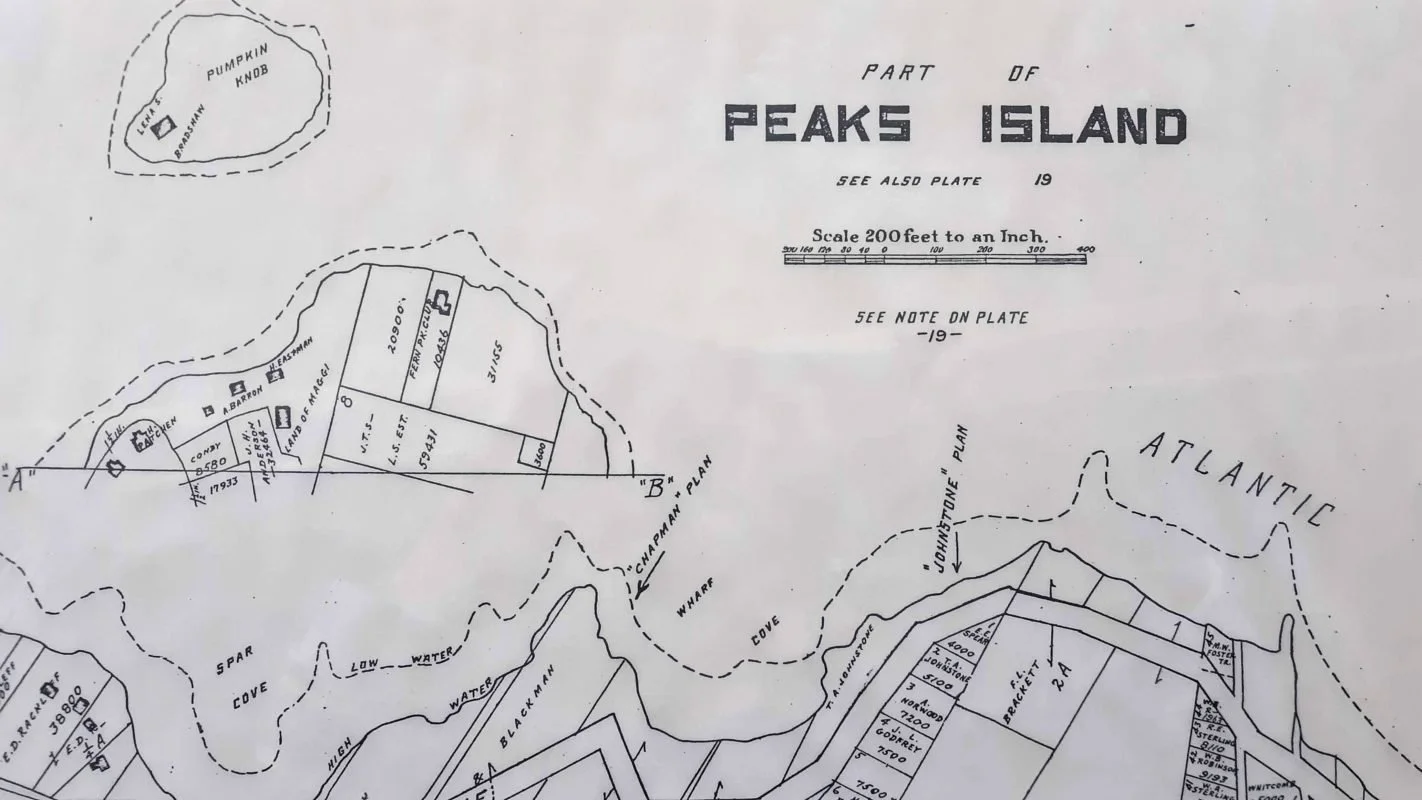 Maps of Peaks Island — 5th Maine Museum