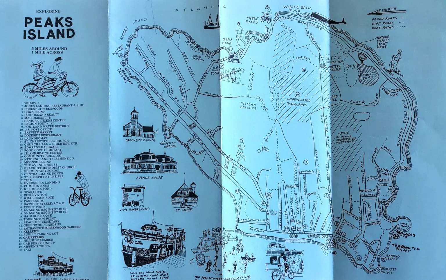 Maps of Peaks Island — 5th Maine Museum