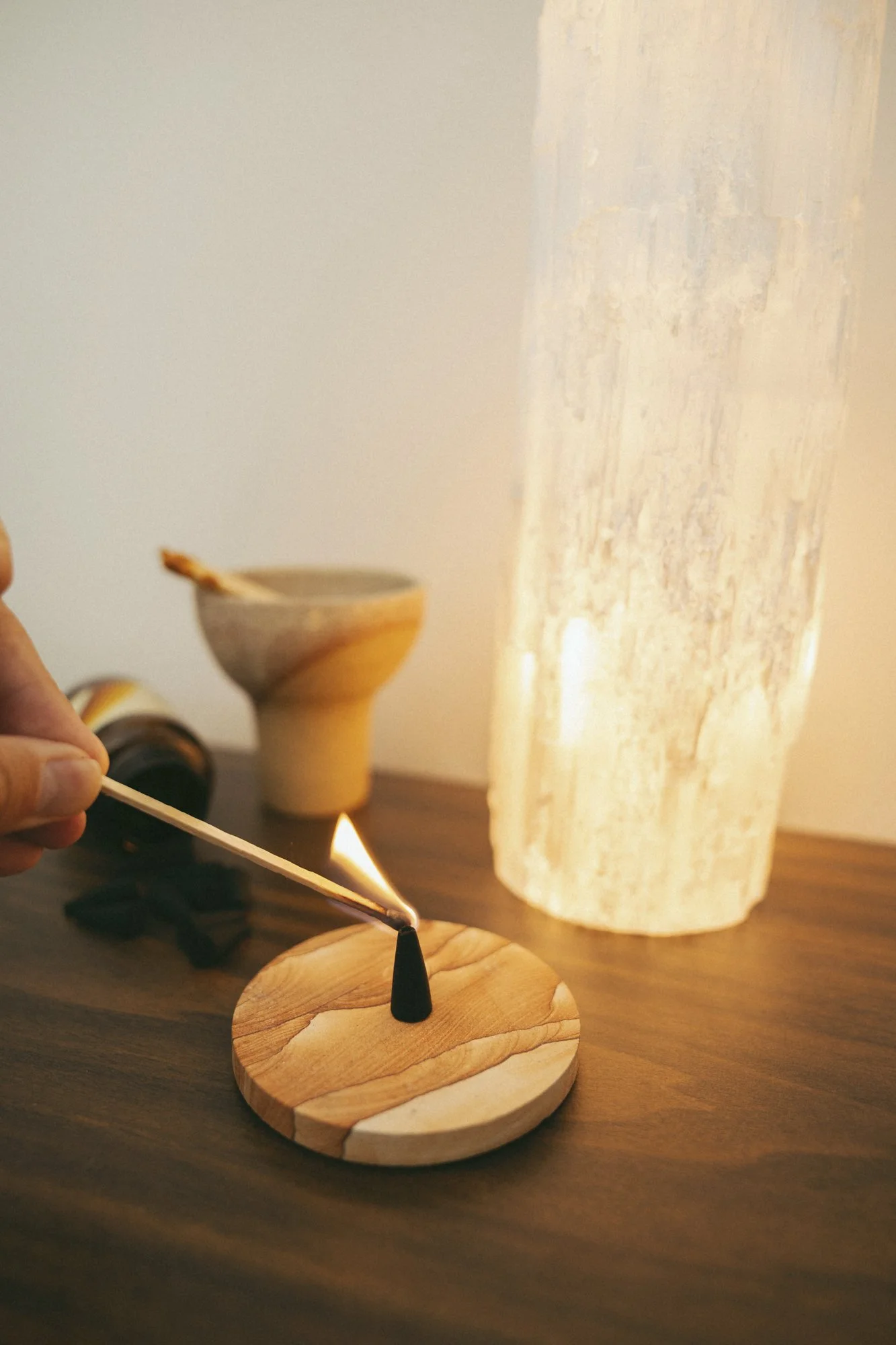 Mijo lighting Incense.jpg (Copy)
