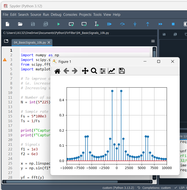 Using Spyder with Python Virtual Environment