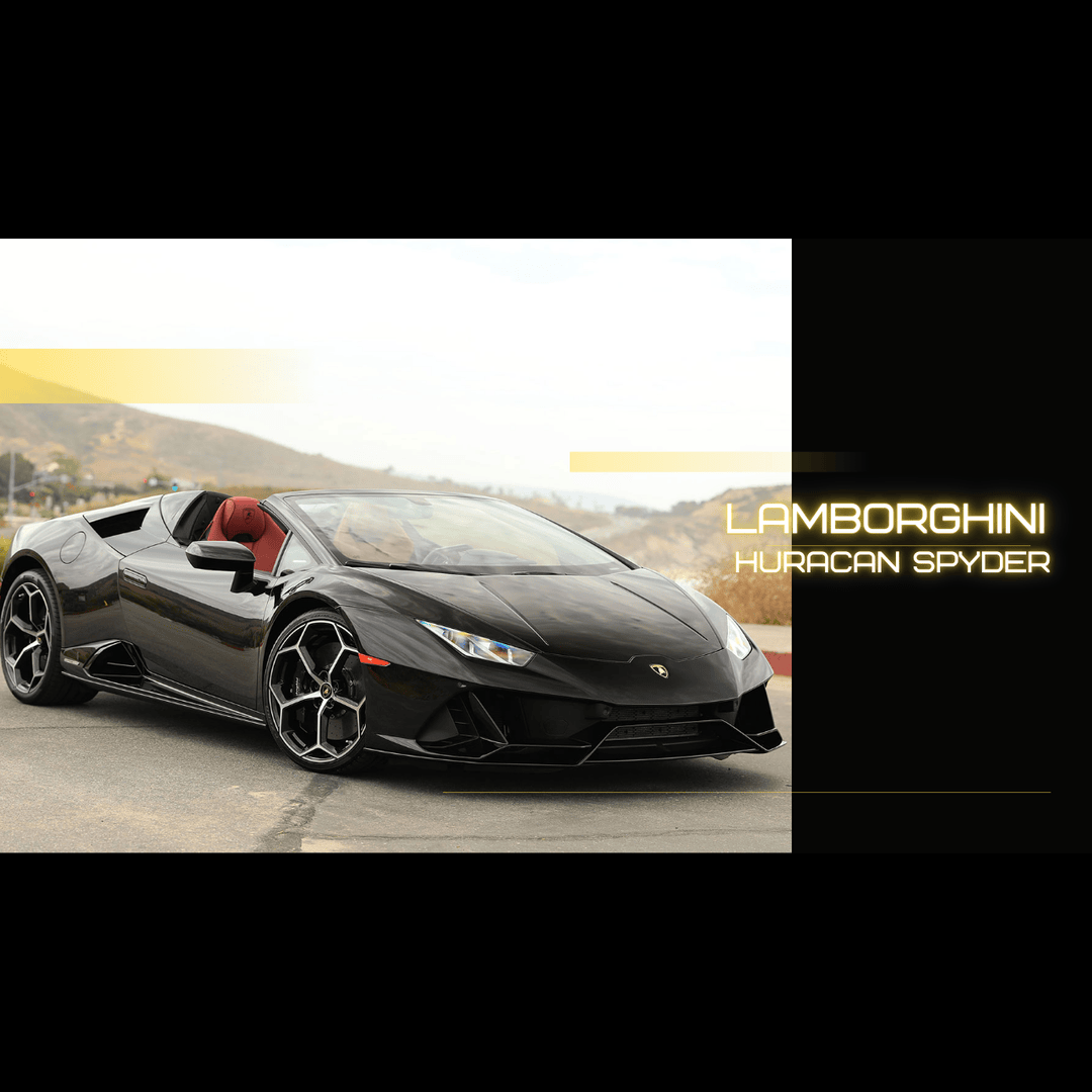 Driving the Lamborghini HuracAn Spyder: A Must-Try