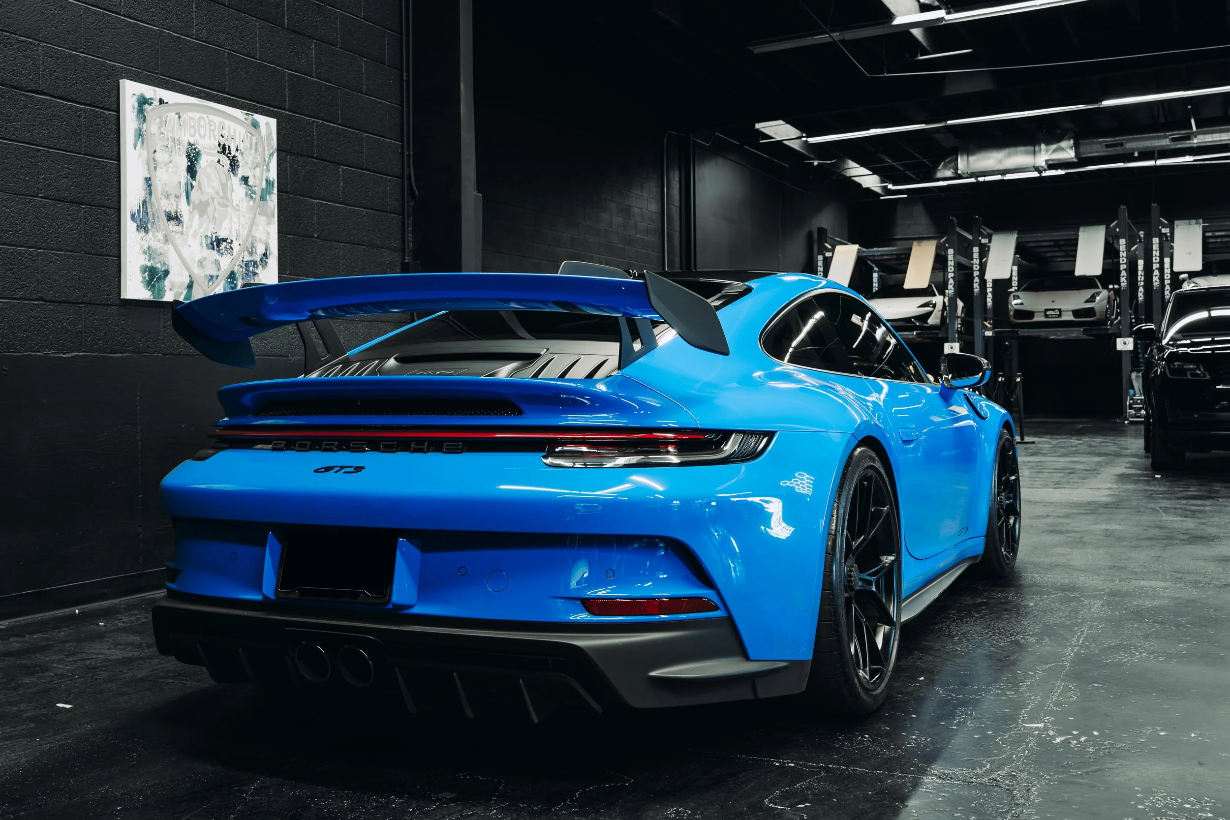 PORSCHE
GT3 Back View