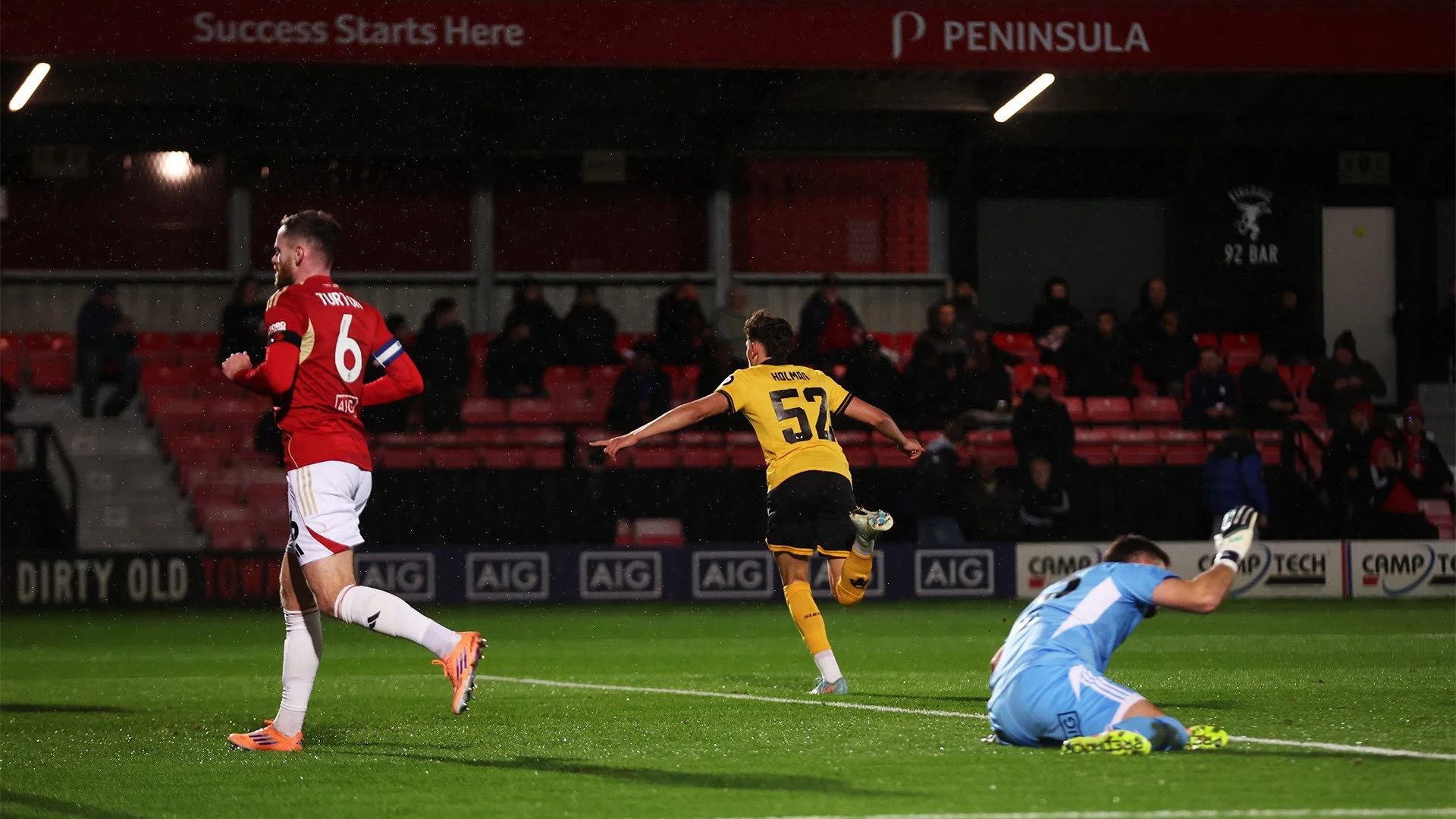 SALFORD CITY VS WOLVERHAMPTON WANDERERS U-21 