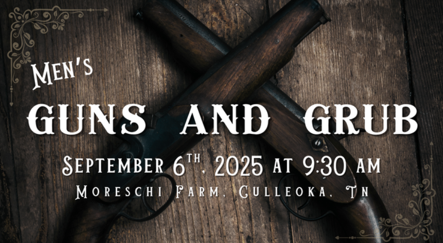 Mens guns and Grub