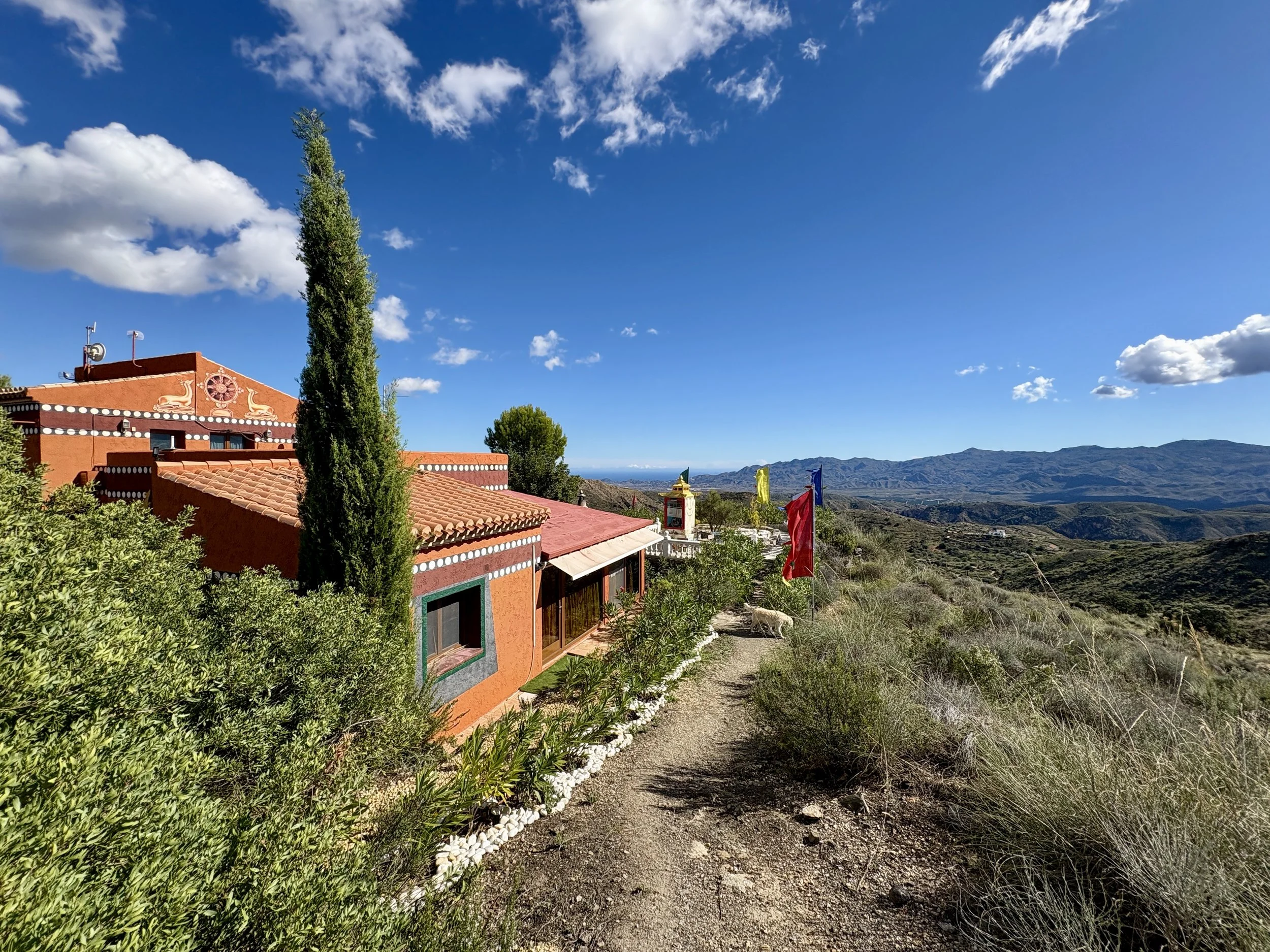 Boeddhistische tempel in Bédar, Almeria