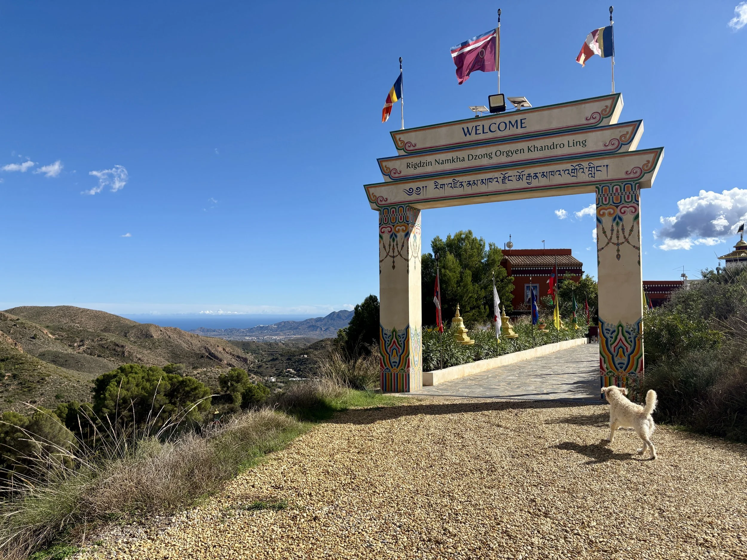 Boeddhistische tempel in Bédar, Almeria