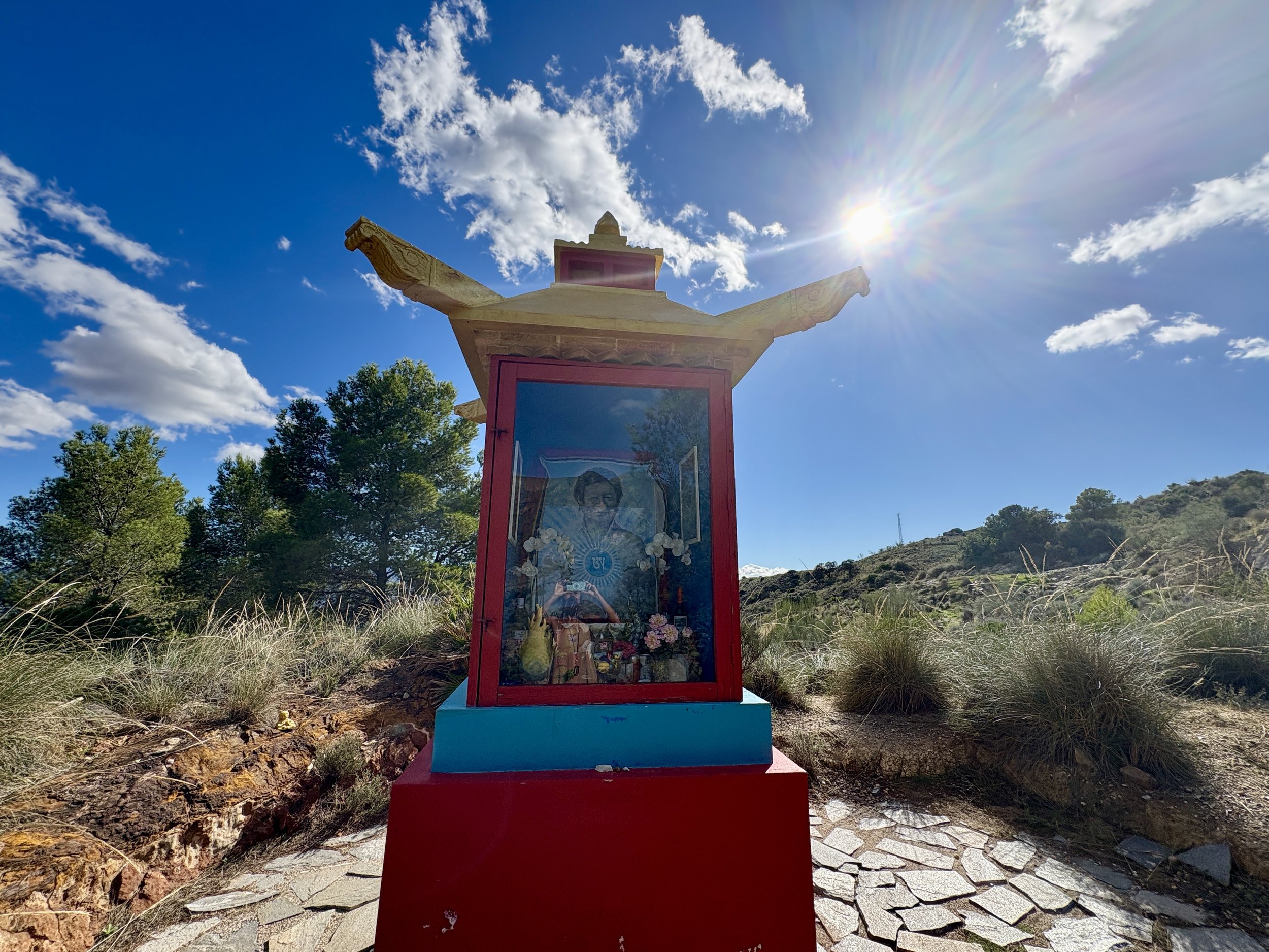 Boeddhistische tempel in Bédar, Almeria