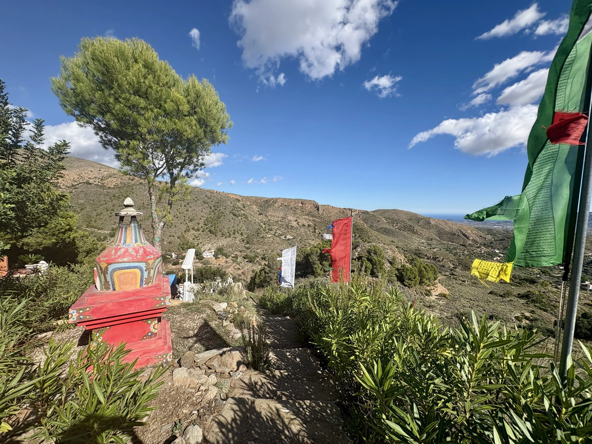 Boeddhistische tempel in Bédar, Almeria