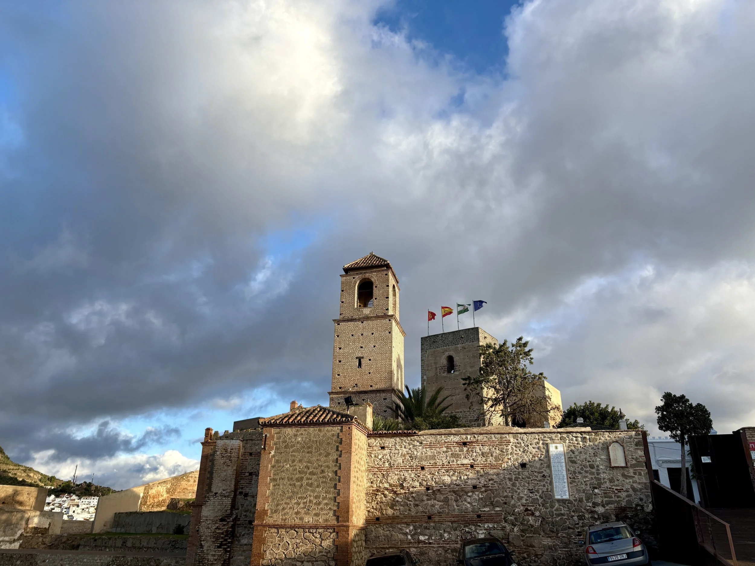 Arabisch kasteel - Alora, Spanje