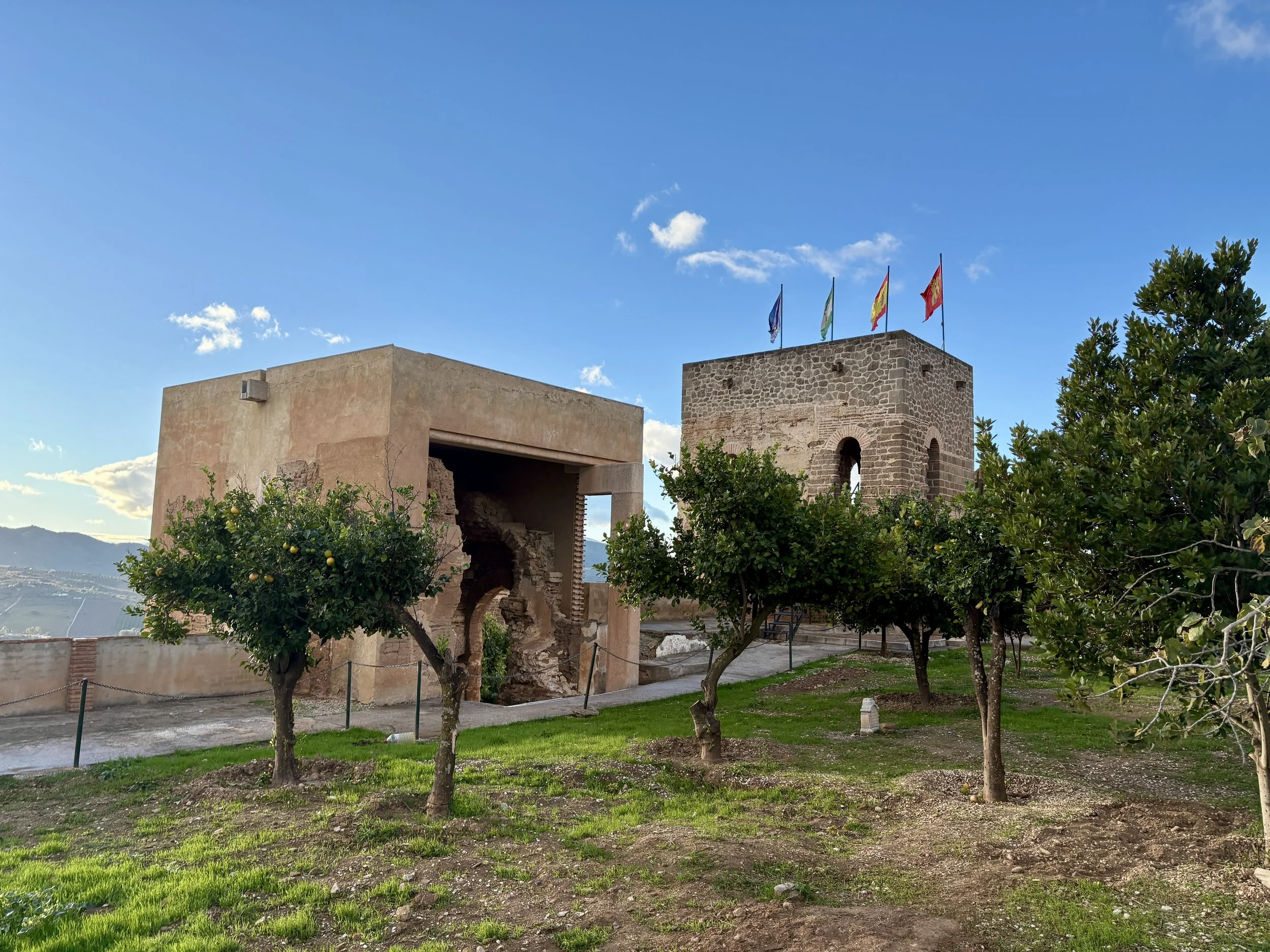 Arabisch kasteel - Alora, Spanje