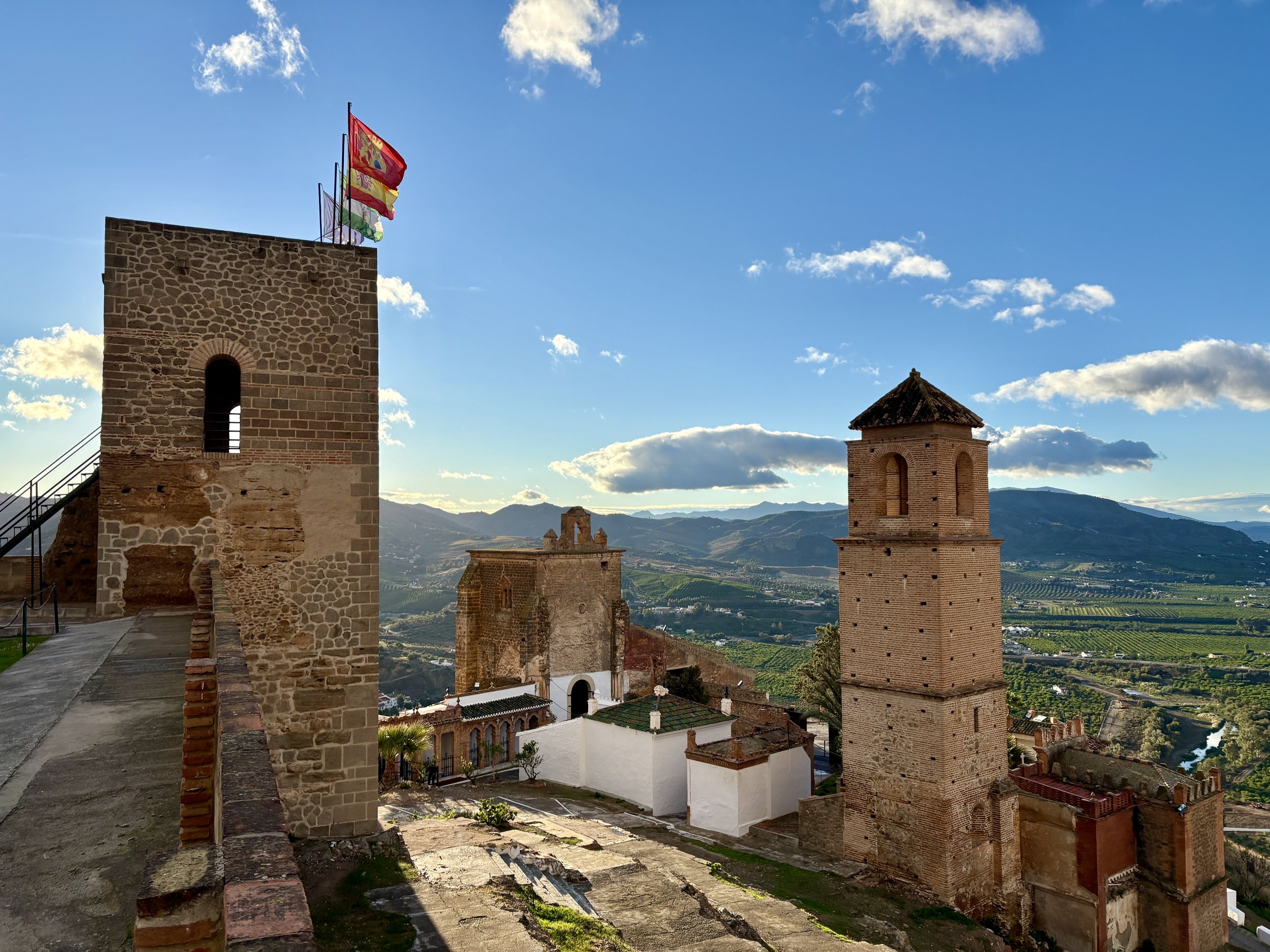 Arabisch kasteel - Alora, Spanje