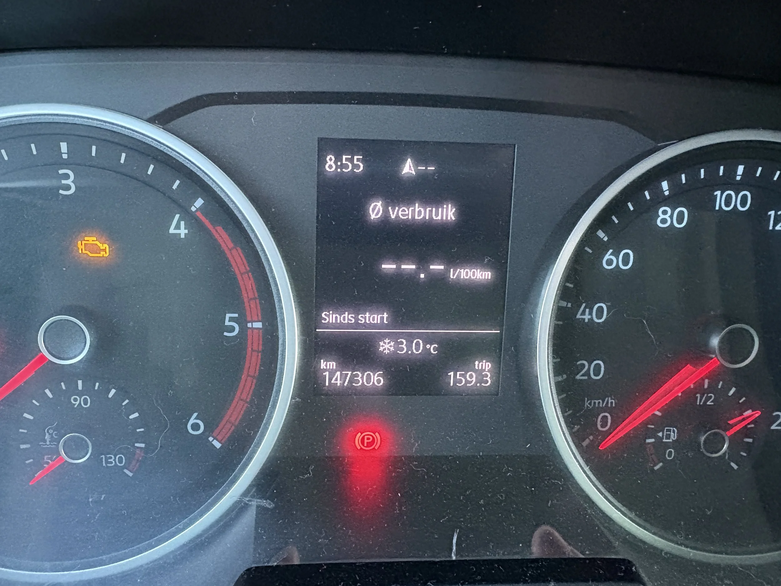 En dan, in de bergen,....brrrrr. Hier ben ik niet op voorzien