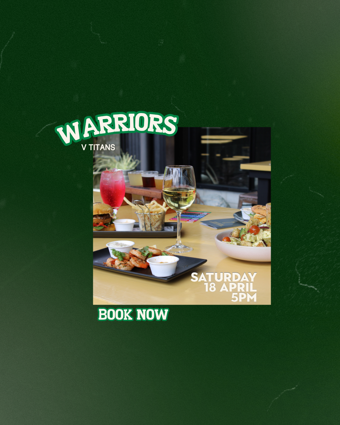 WARRIORS VS TITANS