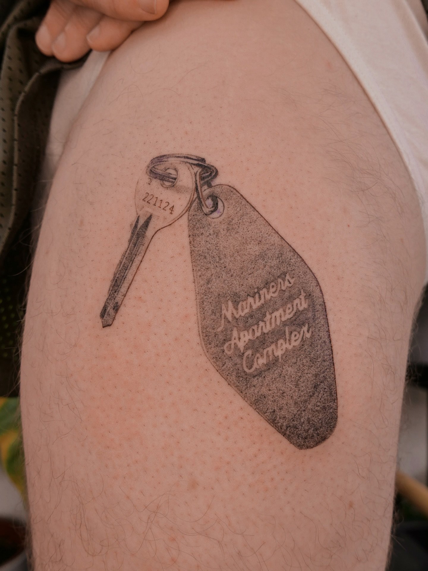 Bryan&rsquo;s beautiful meaning behind his latest tattoo 🔑

&ldquo;Lana Del Rey&rsquo;s song &lsquo;Mariners Apartment Complex&rsquo; holds a special place in my heart, as it&rsquo;s the track that my partner and I walked down the aisle to together 