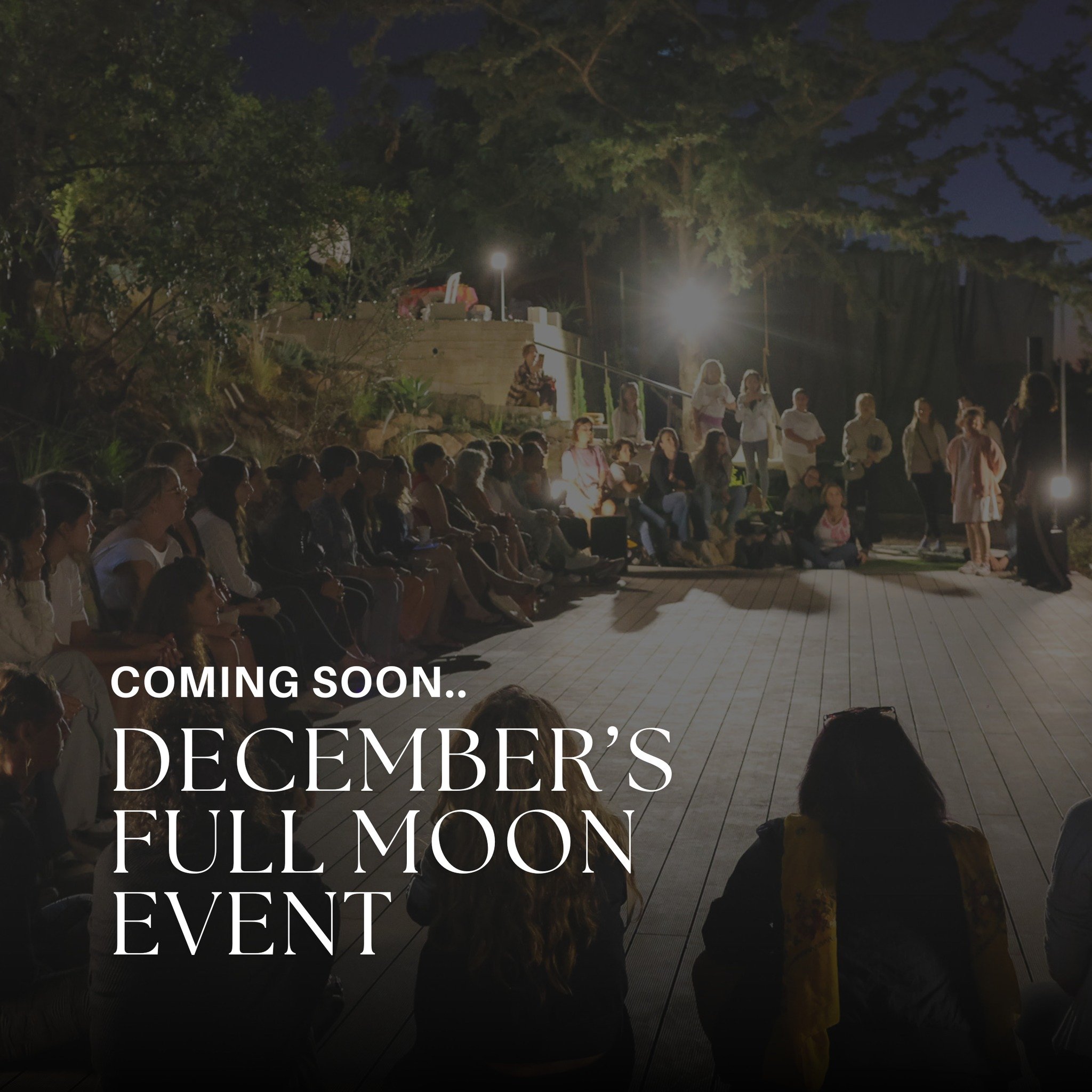 🌕 December's event is open for registration! ✨
Dear Ladies,
We had an amazing time during our Feminine Full Moon Event last Thursday. Your enthusiasm and support truly warm our hearts!
💫 November’s event was fully booked thanks to all your
