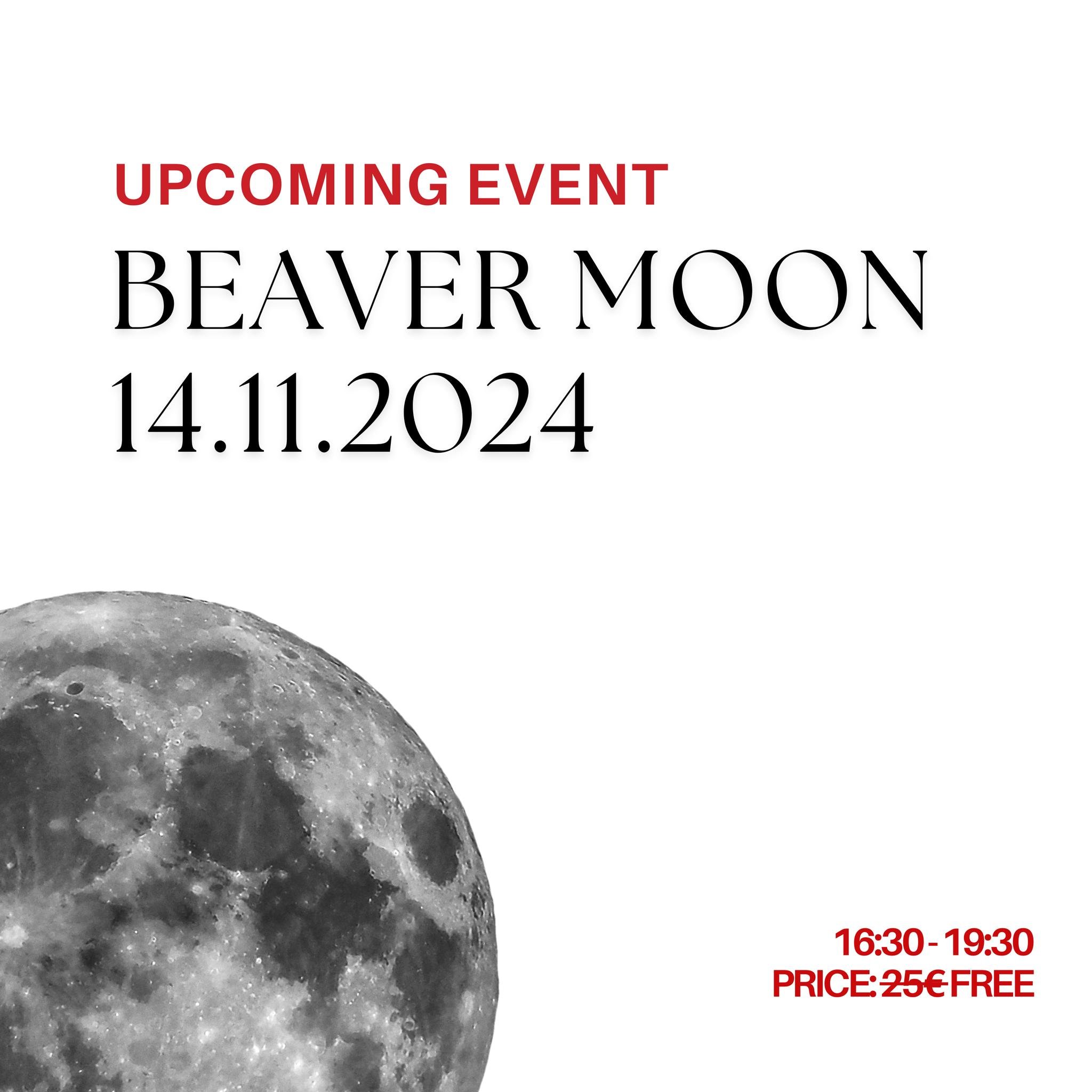 Join us under the luminous Beaver Moon for an evening dedicated to Awareness. Dive into self-reflection, connection, and discovery as we gather to explore the unique energy of this November full moon together.
This evening will include:
✨ ACTivation