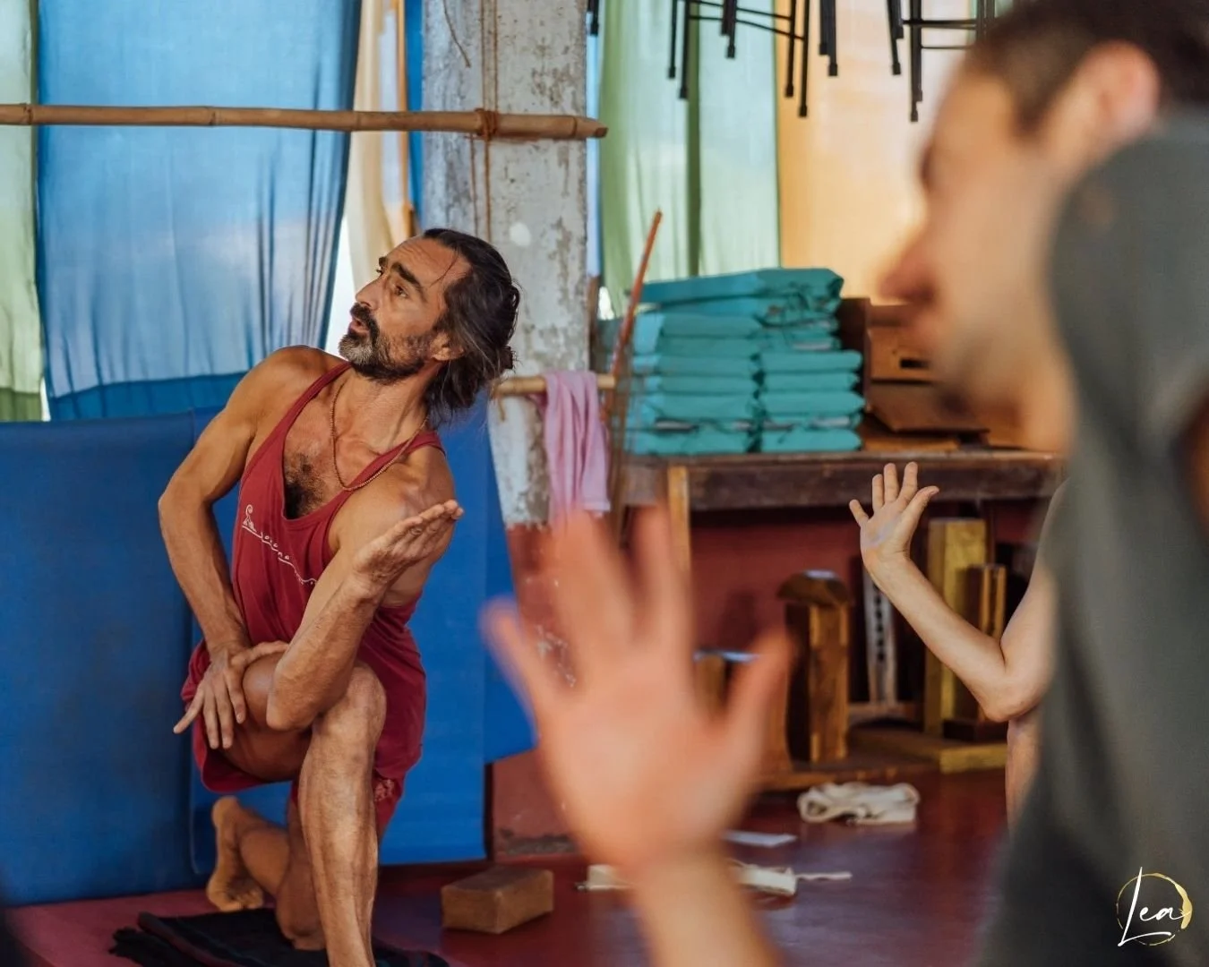 Iyengar arm balances