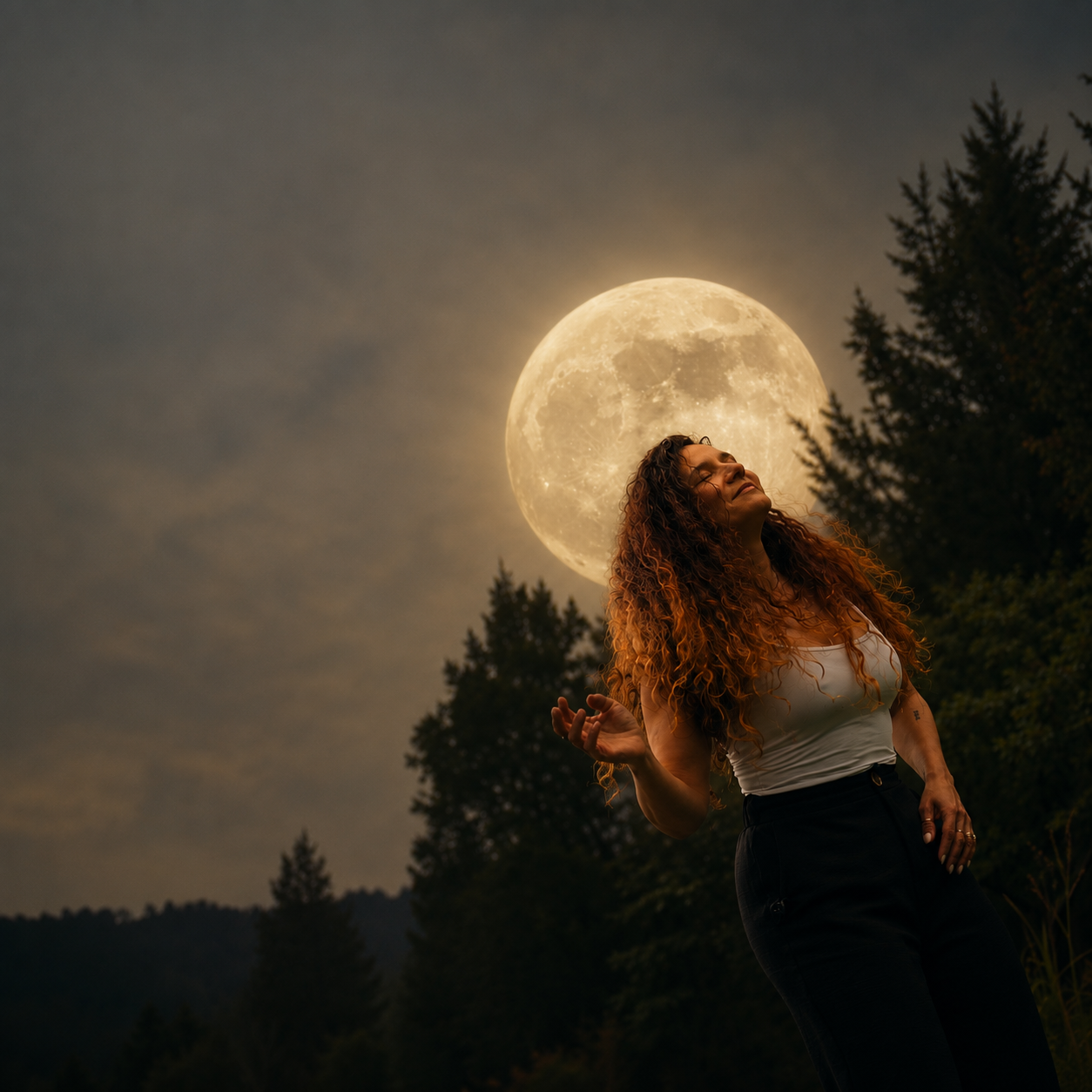 Full Moon - The wild self