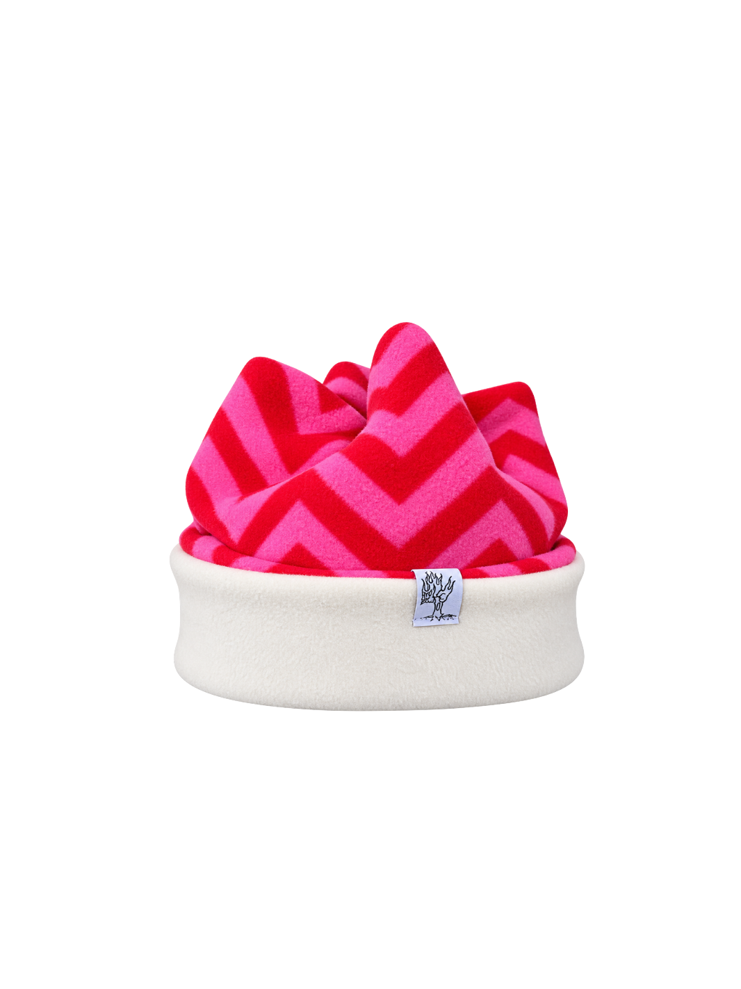 White Zig Zag 4 Point