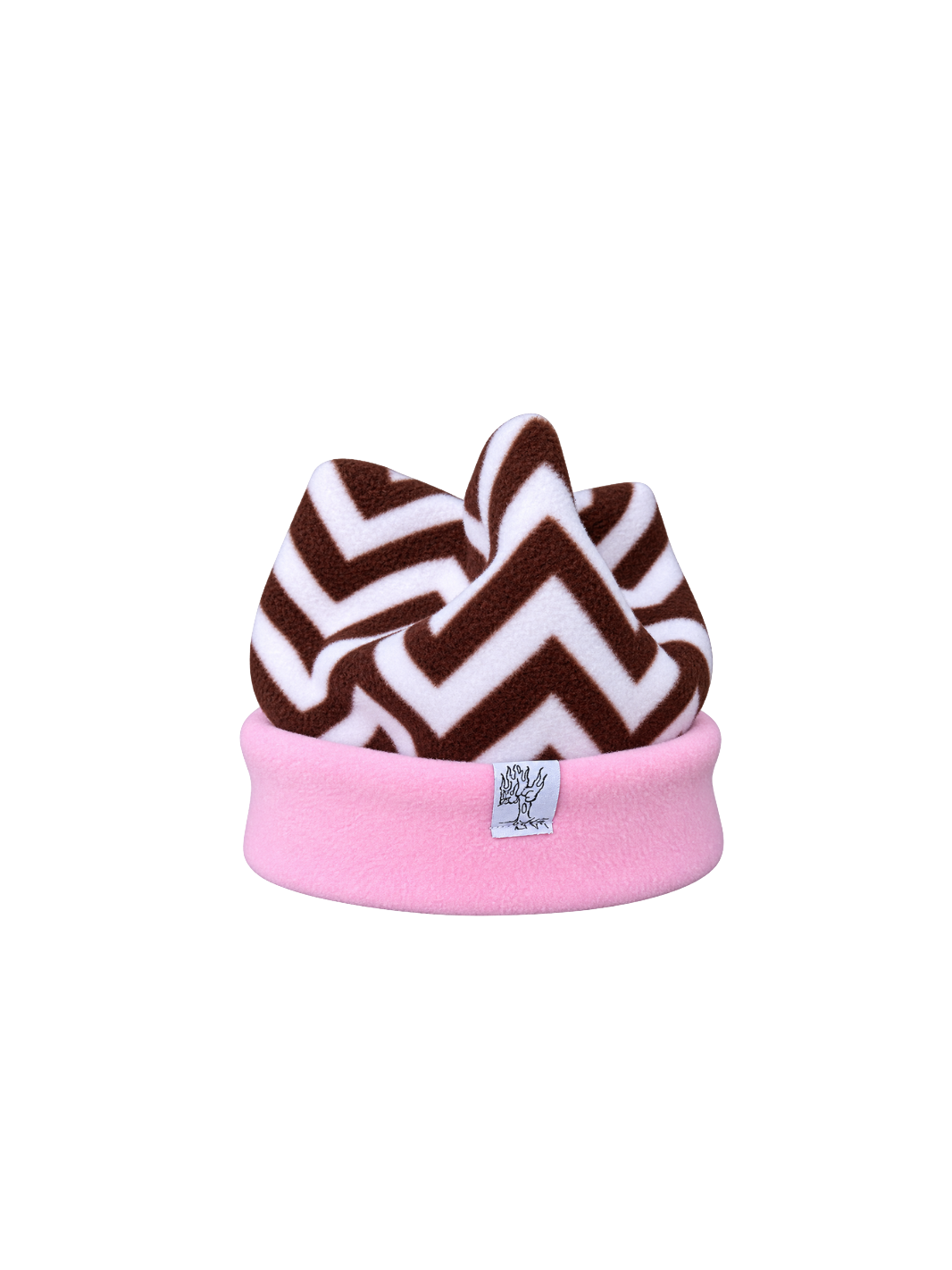 Pink Zig Zag 4 Point