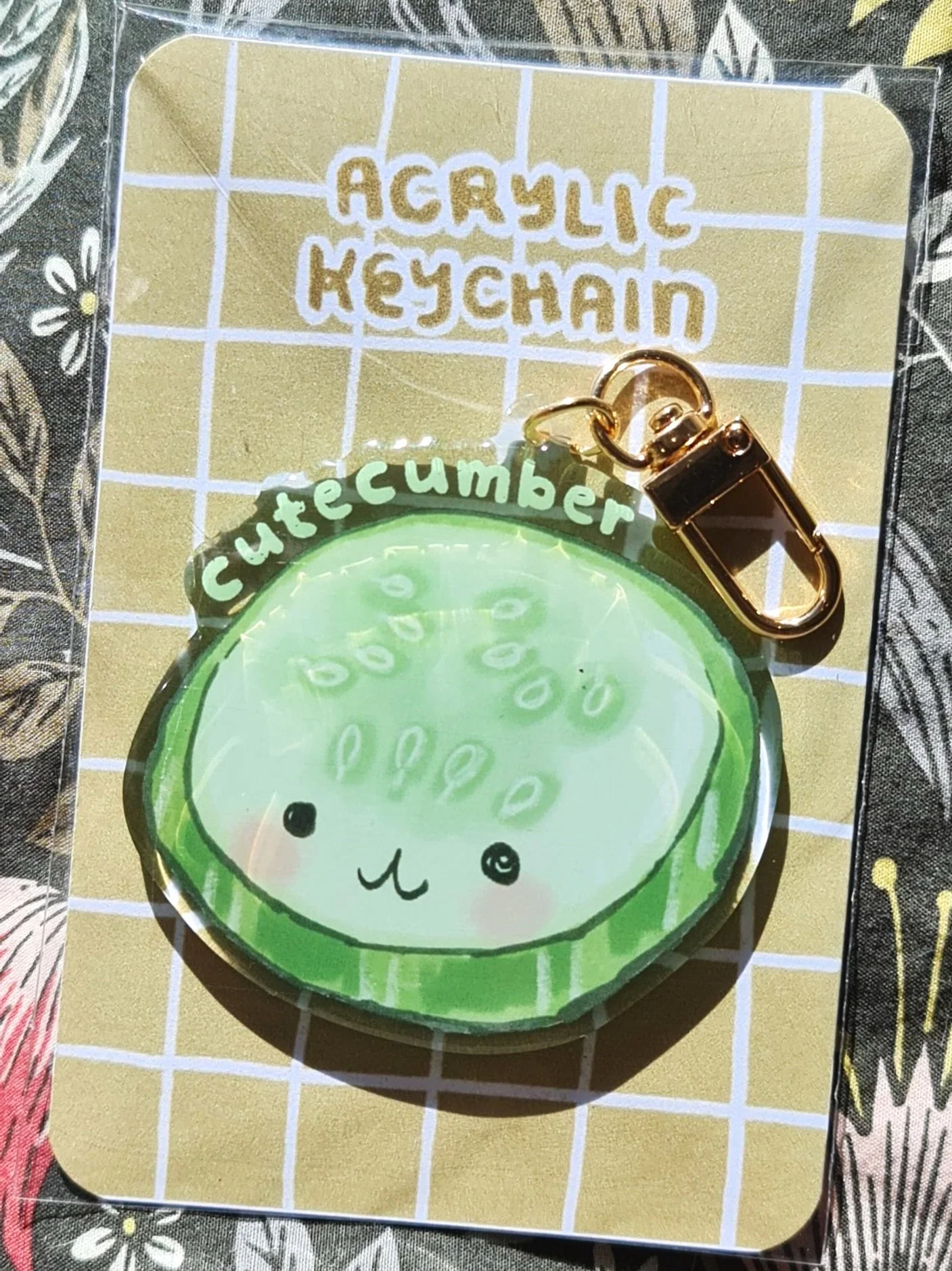 Cutecumber - Keychain
