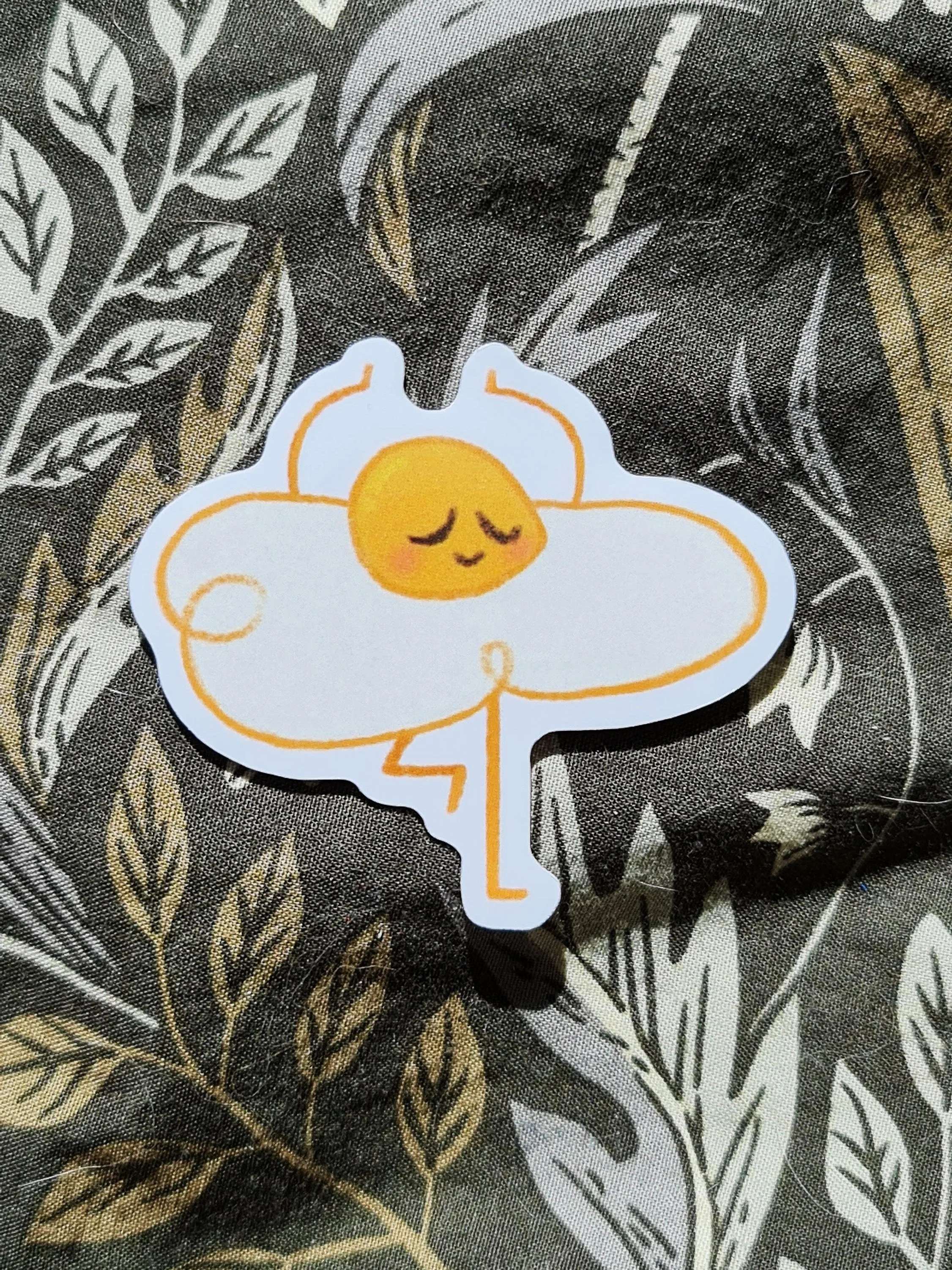 Fried Egg Ballerina Sticker