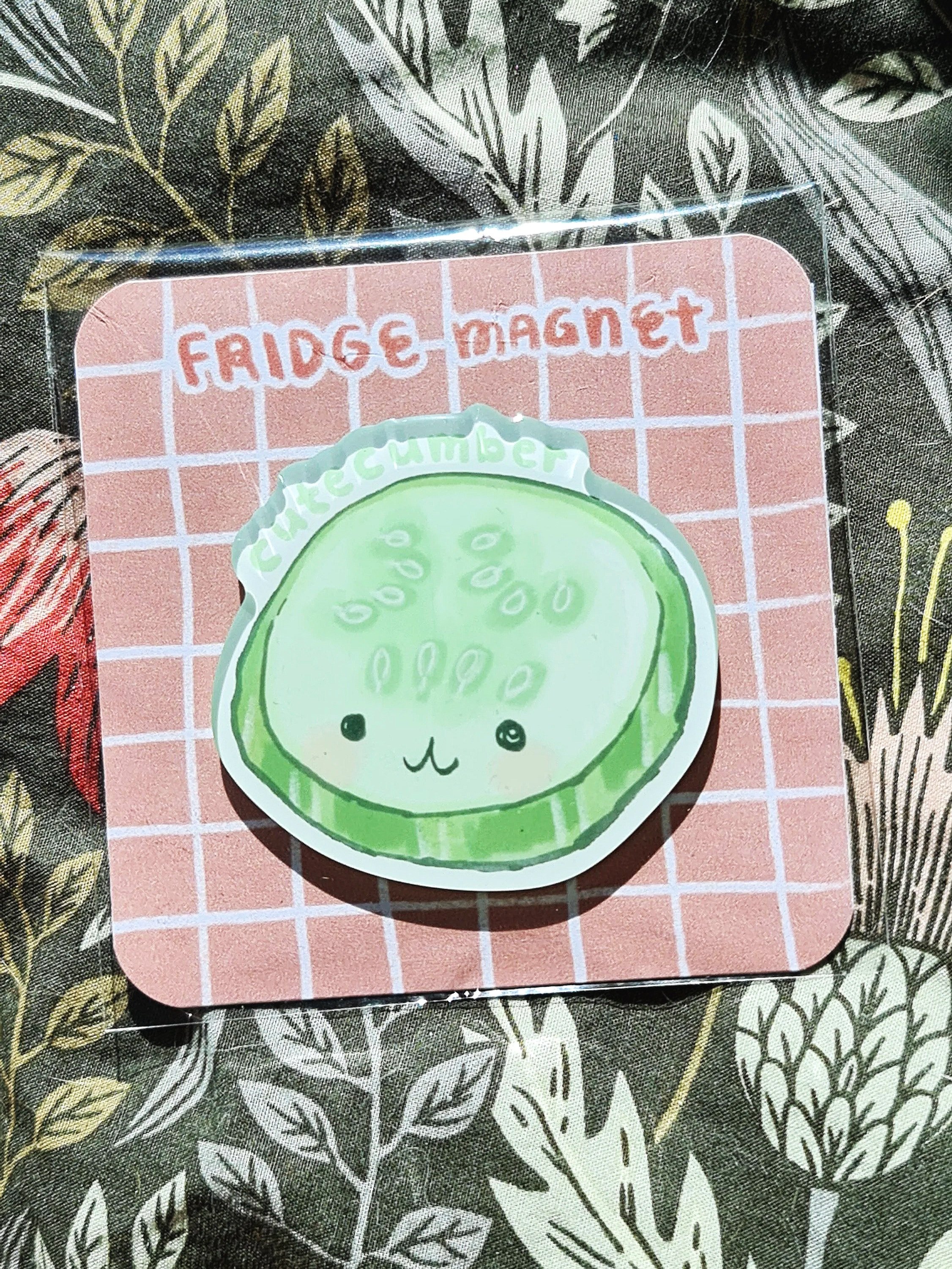 Cutecumber - Fridge Magnet
