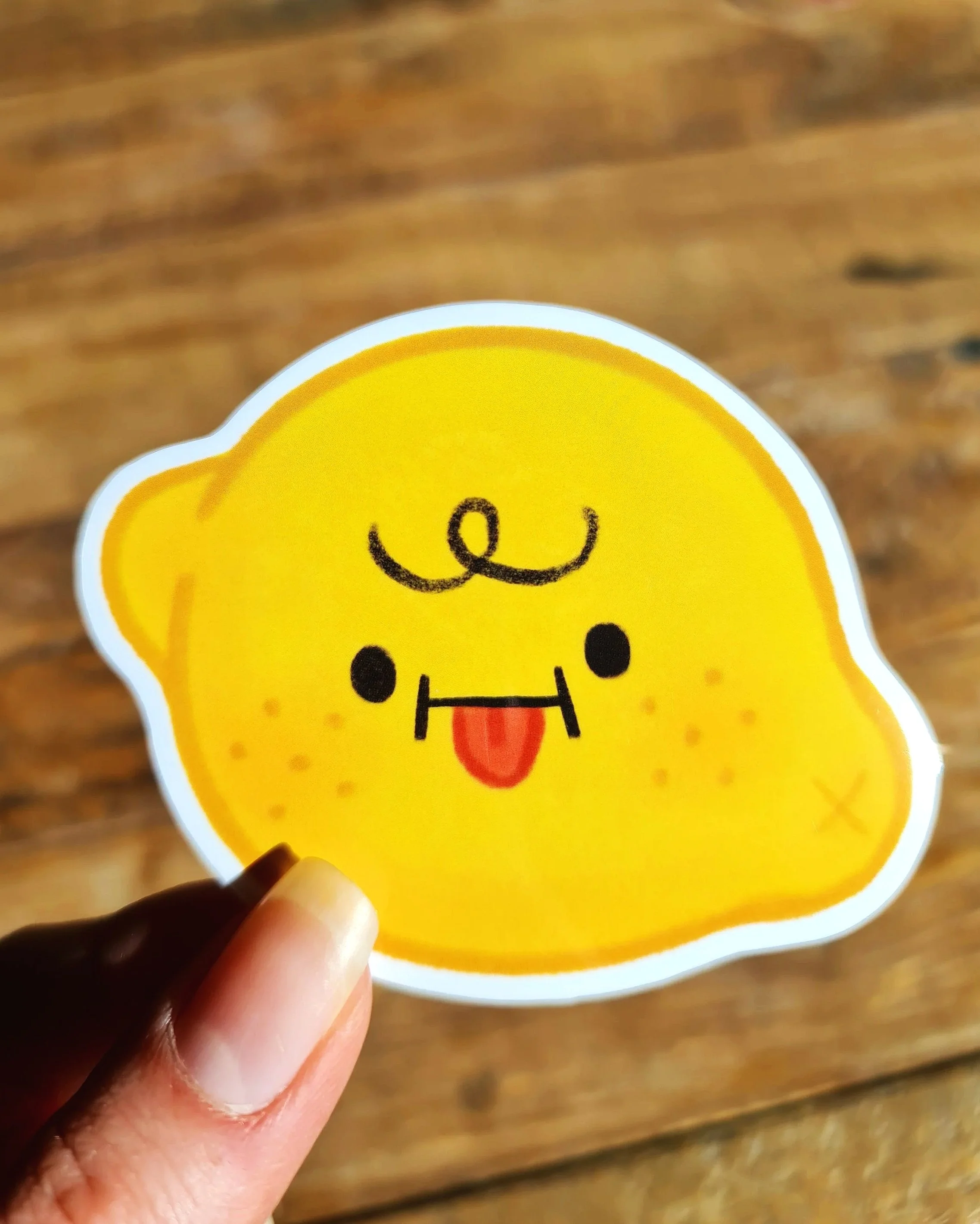 Cheeky Lemon - Vinyl Sticker