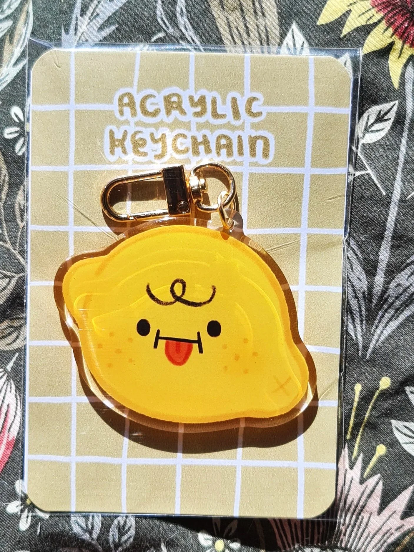 Cheeky Lemon - Keychain