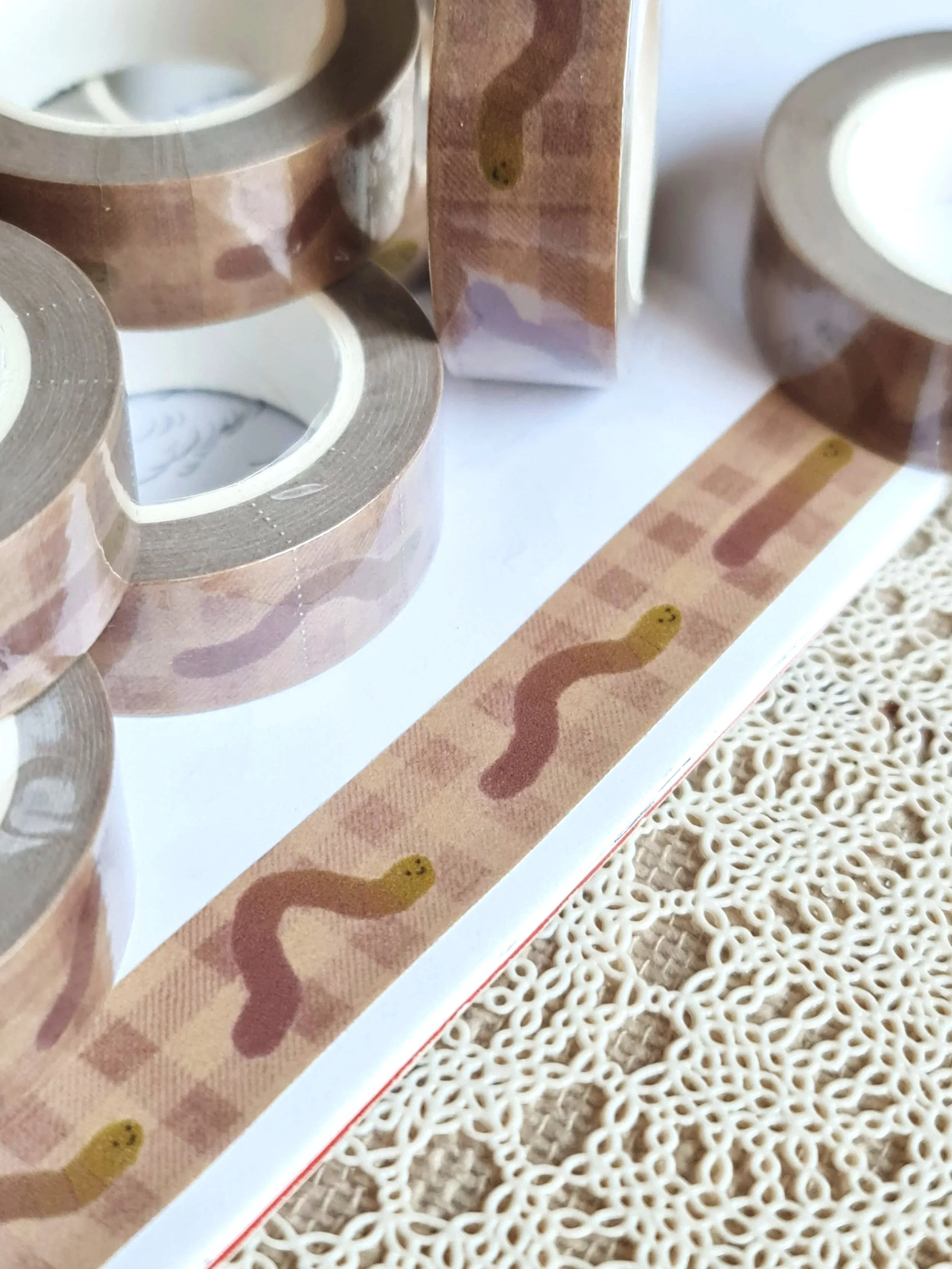 Worm Washi Tape
