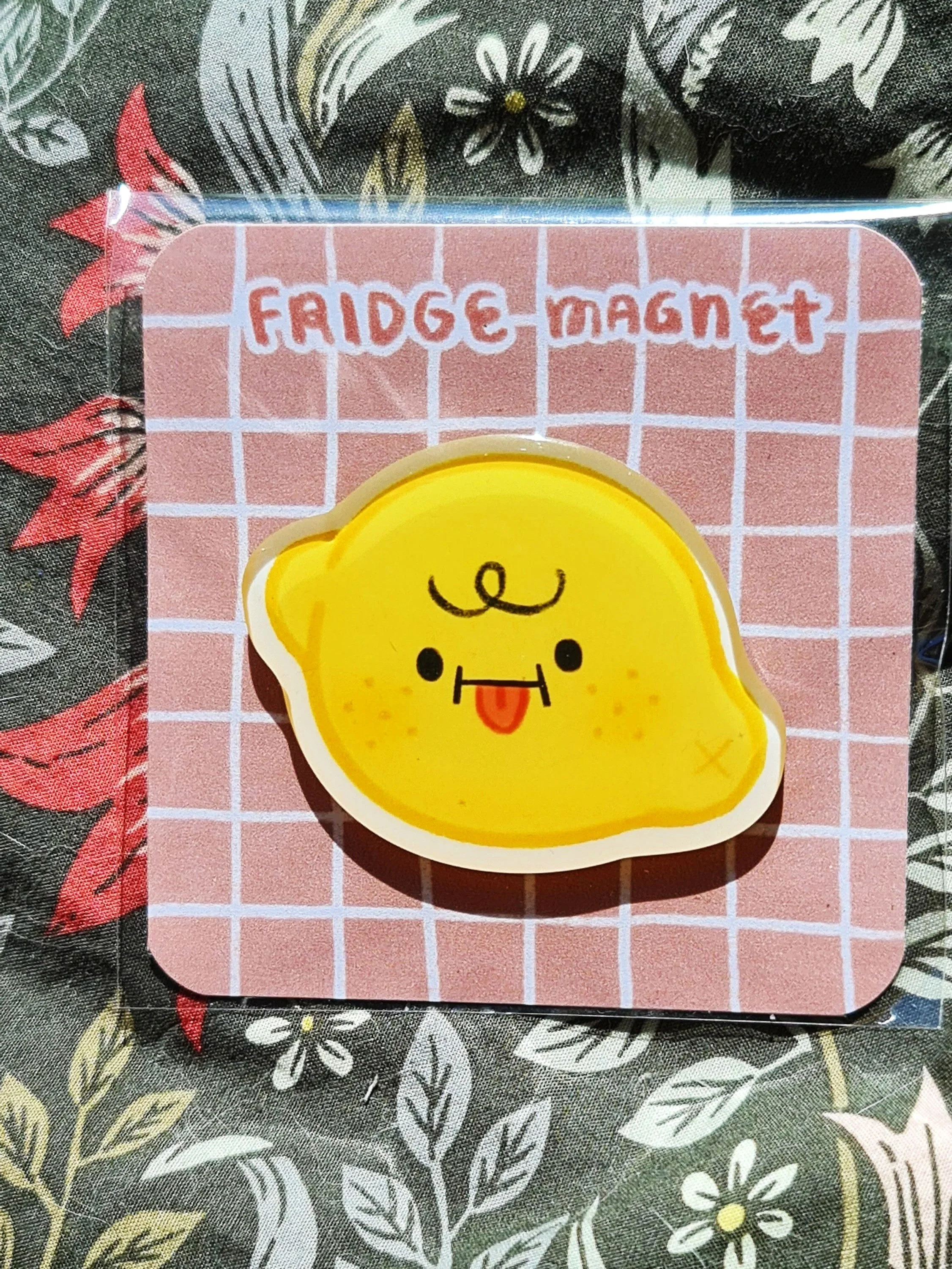 Cheeky Lemon -  Fridge Magnet