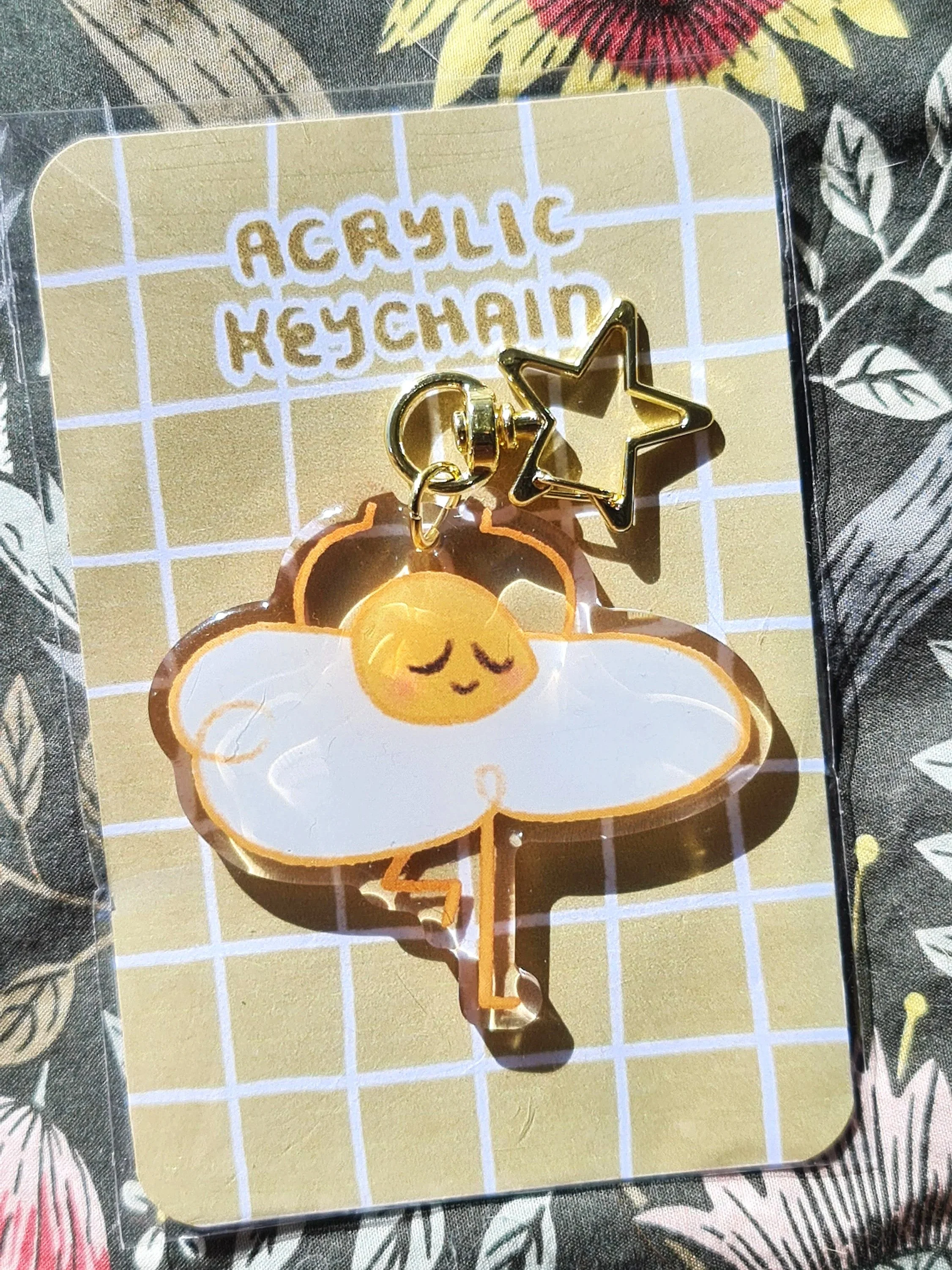 Fried Egg Ballerina - Keychain
