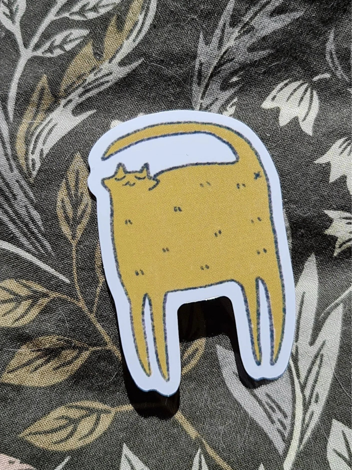 Chunky Kitty Sticker