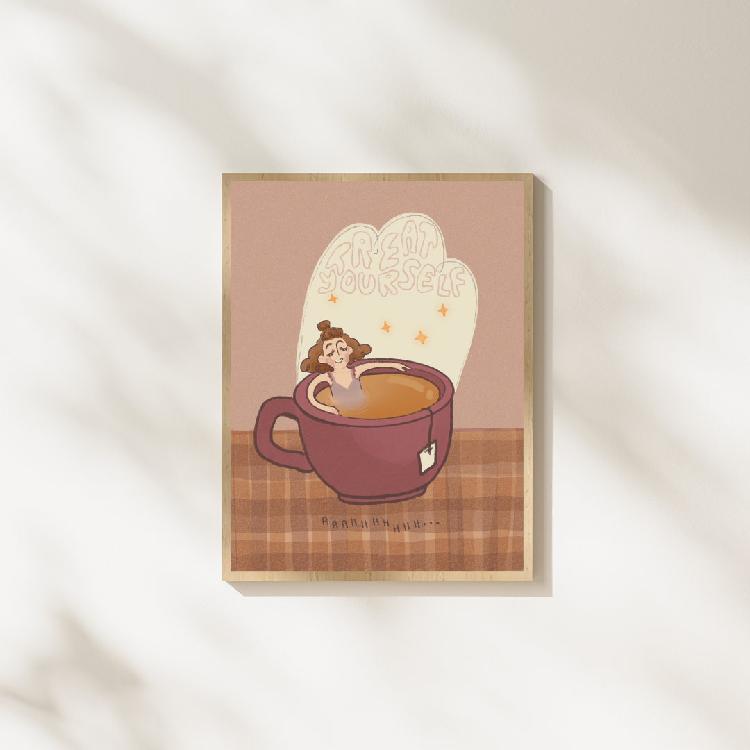 A4 Art Print (Limited Edition) "Treat Yourself"