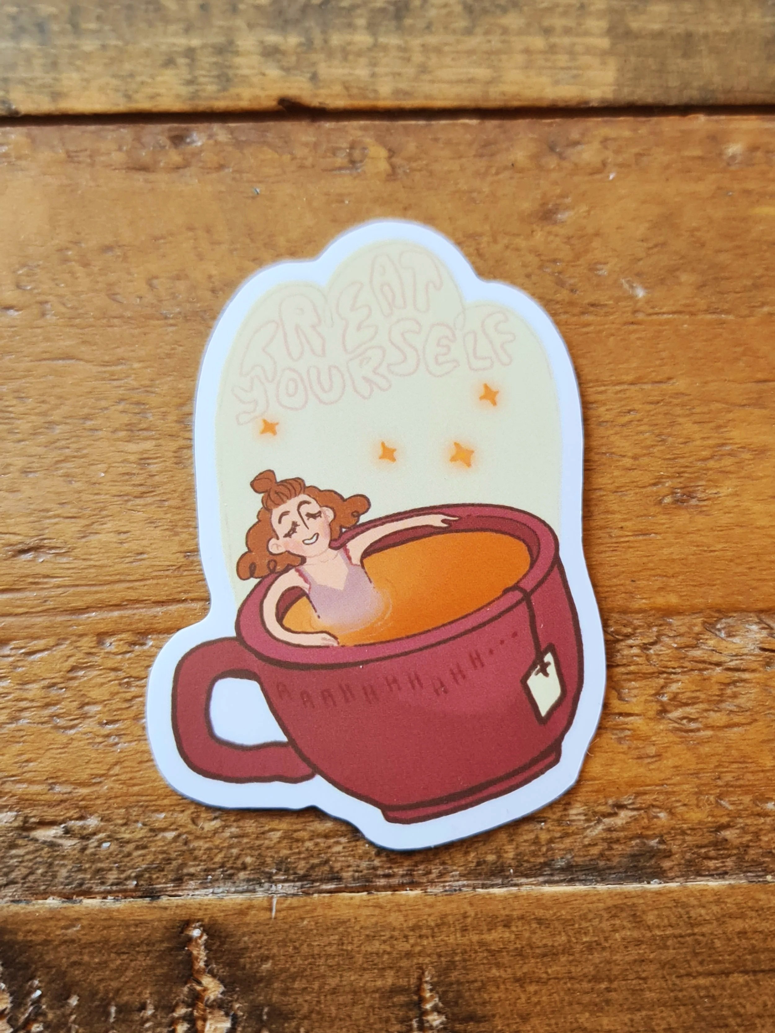 Treat Yourself sticker