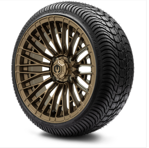 MODZ 14" Reaper Bronze Wheels and Street Tire Combo