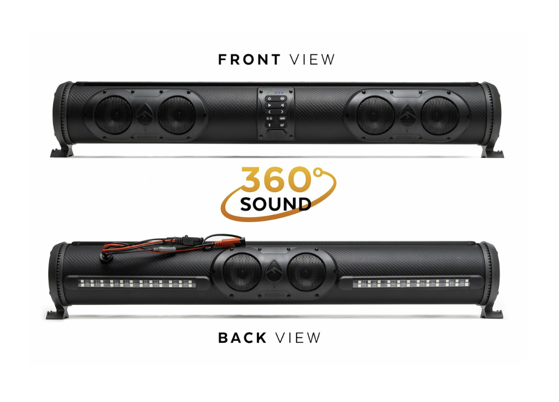 ECOXGEAR SoundExtreme 32" Amplified Sound Bar