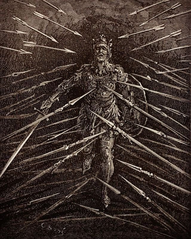 "Fall of Arrows" Protective Defensive Ritual