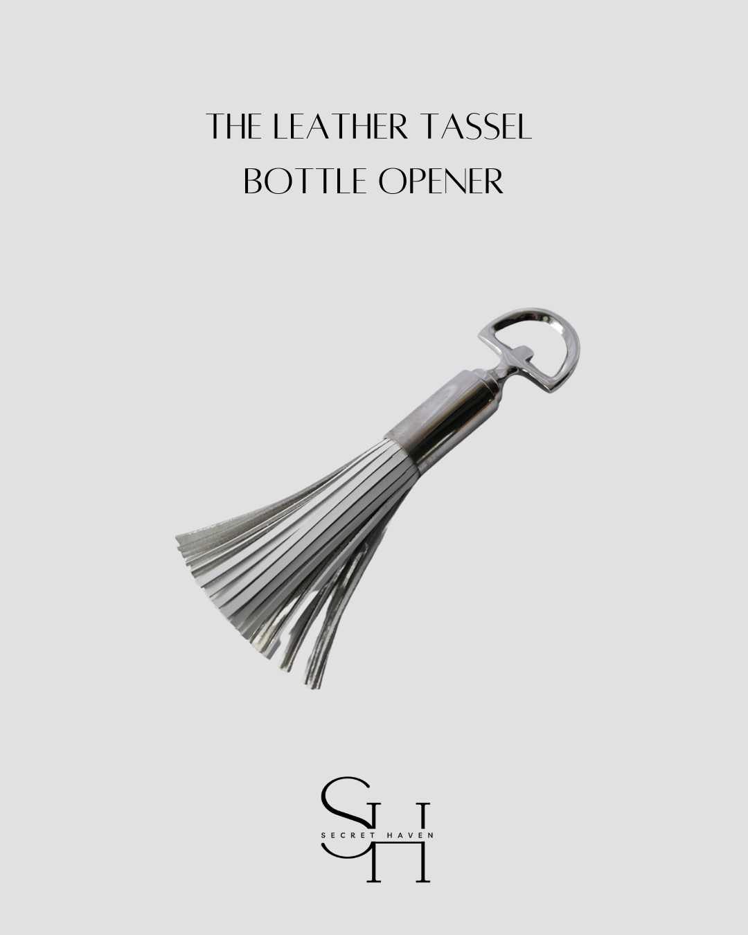 The Leather Tassel Bottle Opener