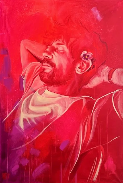  Salma Cheddadi 
 AFTER 12
 2026
 acrylic paint on canvas 
 150 X 100 cm