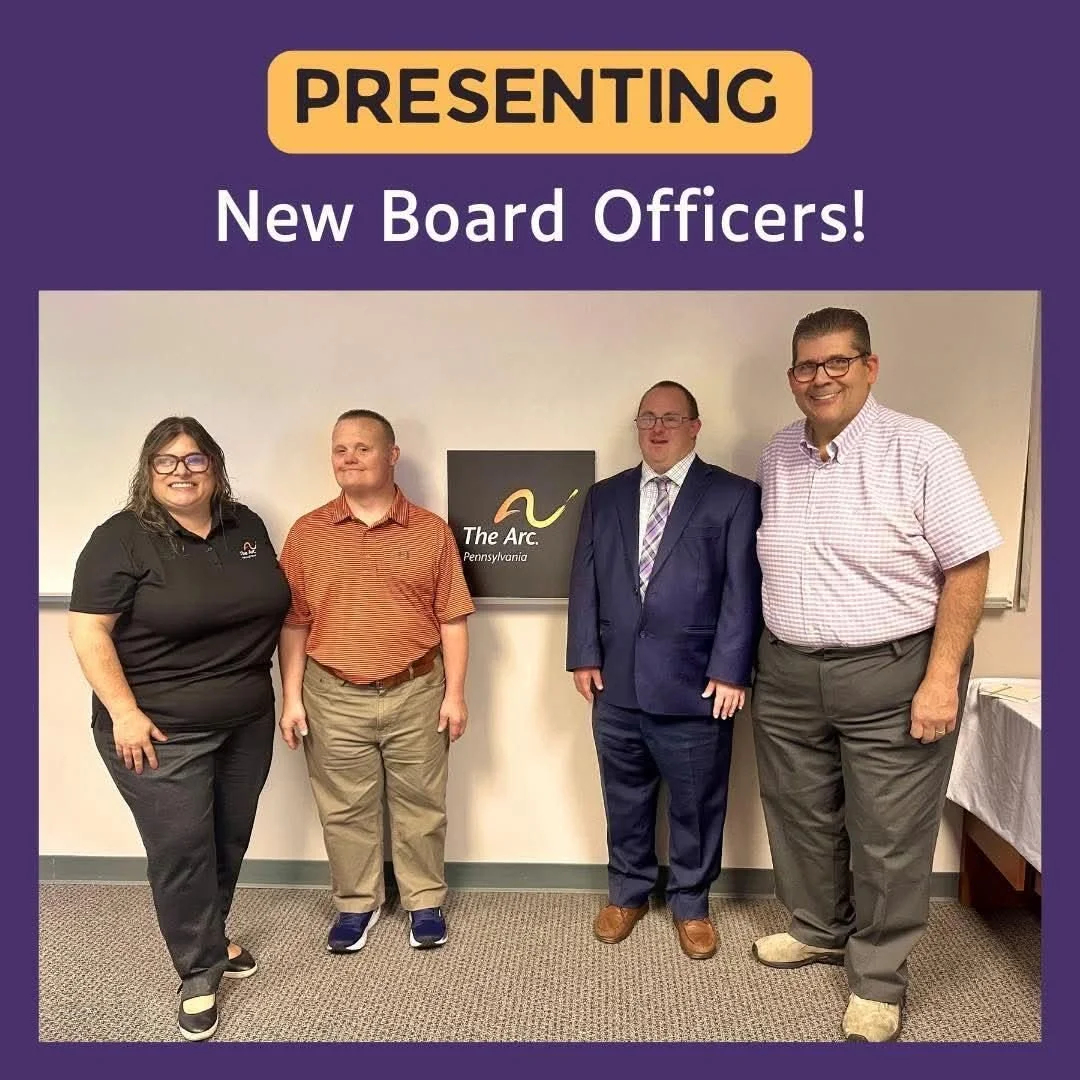 Check-out our STAR spotlight of the week 💙 💛

Zach has been on @thearcpa Board of Directors since 2019. This past September he became Co-Vice President - congratulations Zach 🎉 Along with serving on the board and being a self-advocate he is very a