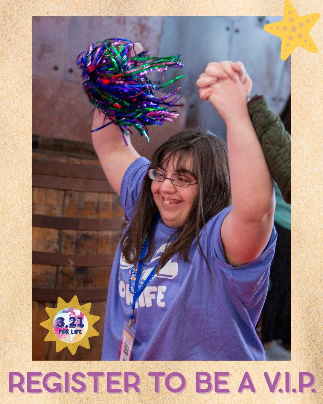 Are you an individual with Down syndrome???

Get ready to celebrate YOU - because on World Down Syndrome Day [3.21.2026] individuals with Down syndrome are true VIPs and this day is all about honoring, hyping, and spotlighting you in the biggest way 