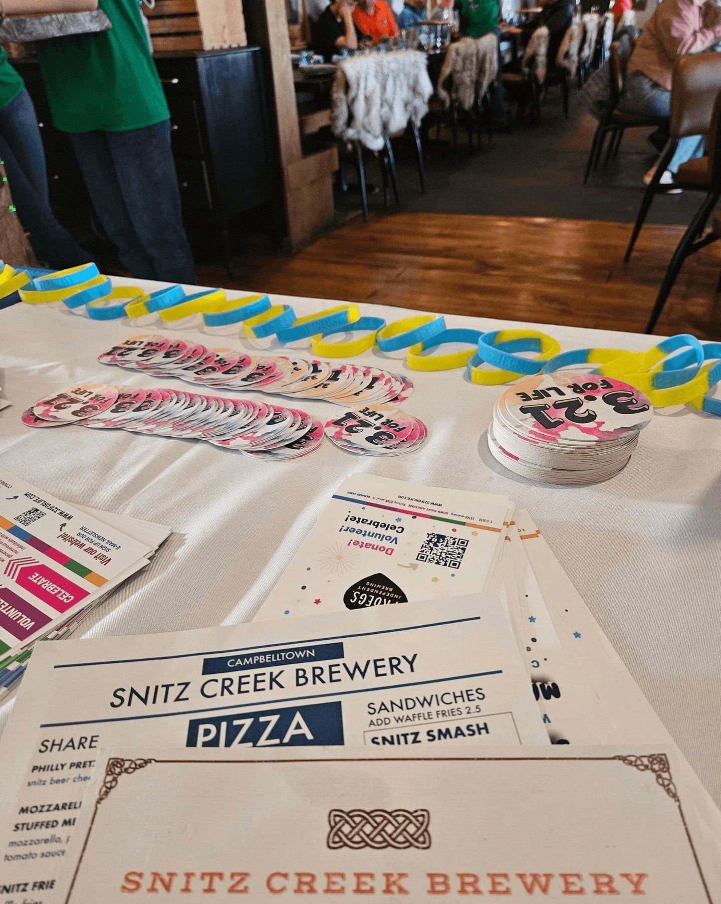 3.21 GO! to @snitzcreekpalmyra 📆 Next Thursday February 19th from 11:30 AM-9:00 PM Snitz Creek Brewery in Palmyra will be donating 10% of all food sales back to 3.21 For Life. Please plan to join us!!!

Snitz Creek Brewery Palmyra is located at 2701