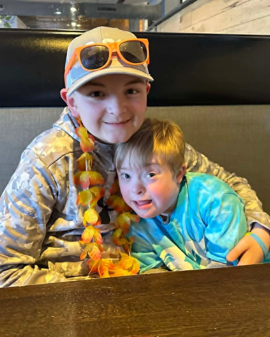 "We never personally knew anyone who rock an extra chromosome until we me the Talhelm family. The moment we met Hayden, our lives were changed for the better. When we were asked to volunteer for the 3.21 For Life event we didn't know what to exp