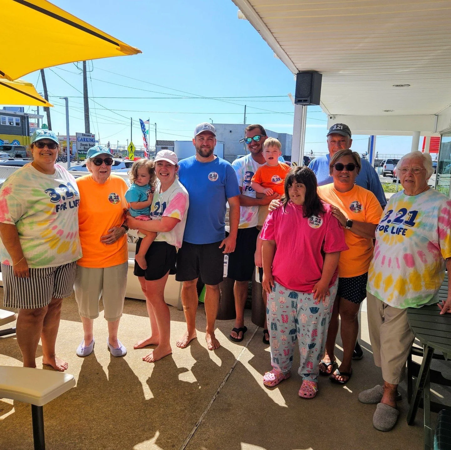 Yesterday was the unofficial start to summer 🌞 We would LOVE to see YOU wearing your 3.21 For Life gear out in the community, during your day to day activities and DEFINITELY on your summer vacations 🛫 And we KNOW the 2026 merch brought the beach v